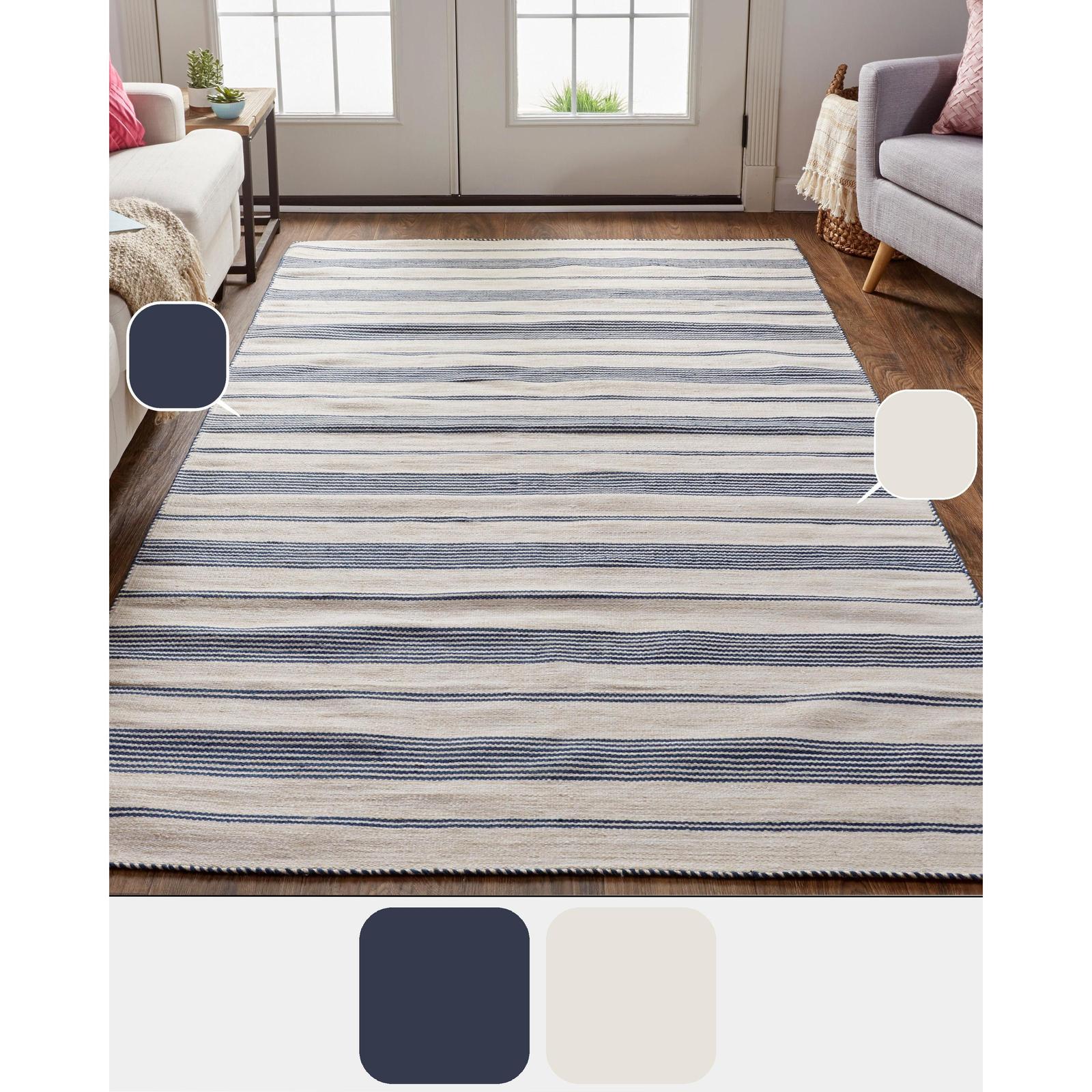 Feizy Duprine 0560F Transitional Stripes Rug - Image 61