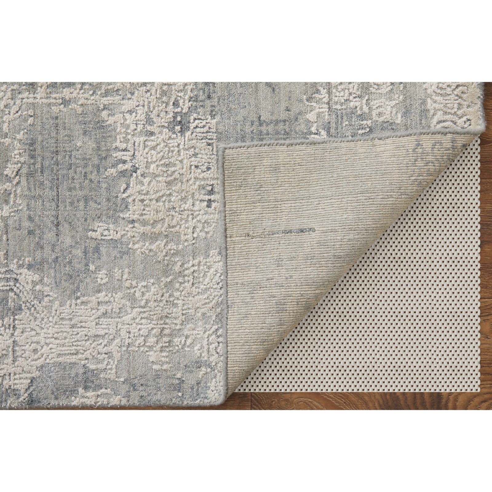 Feizy Eastfield 6989F Modern Abstract in Silver/Gray - Image 6