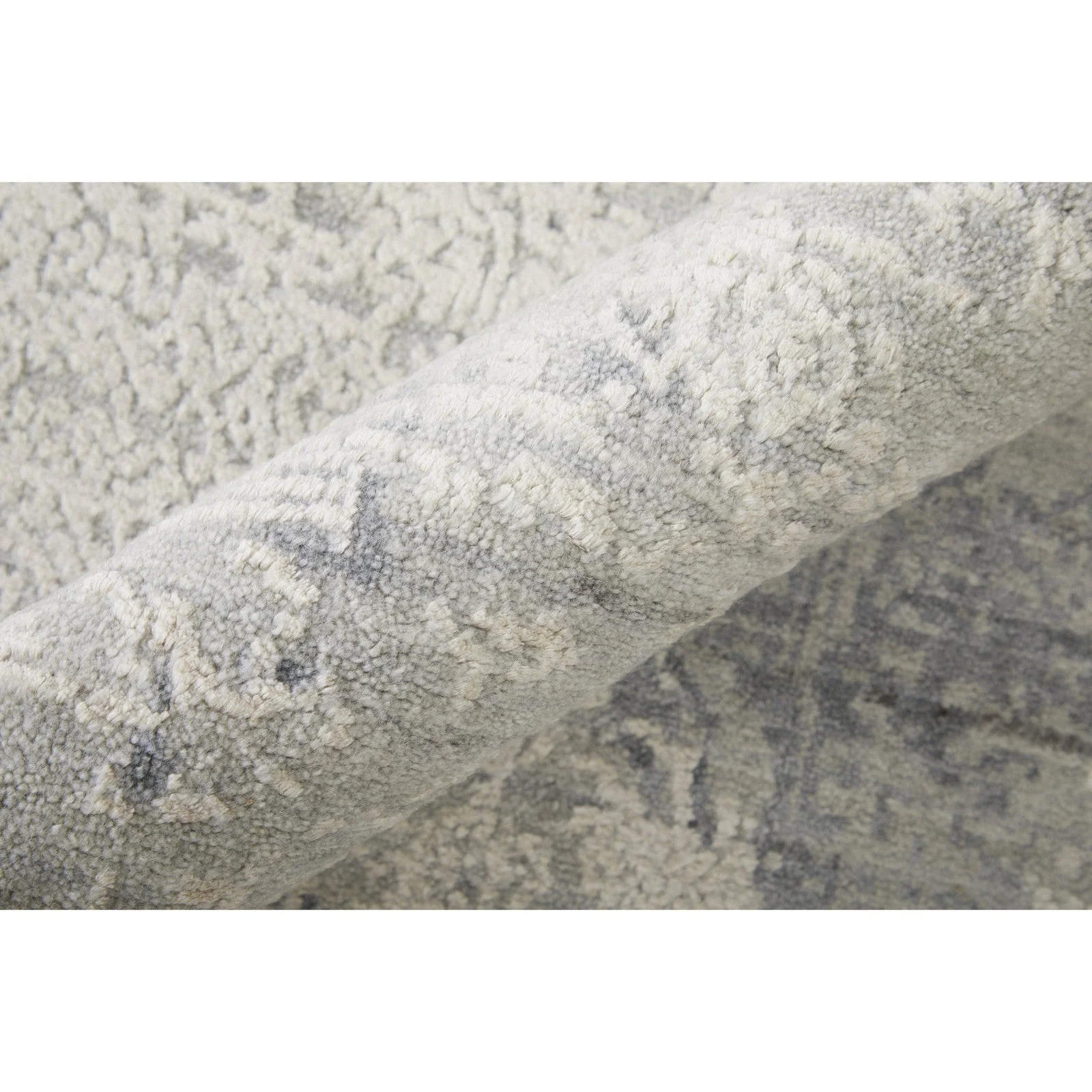 Feizy Eastfield 6989F Modern Abstract in Silver/Gray - Image 9