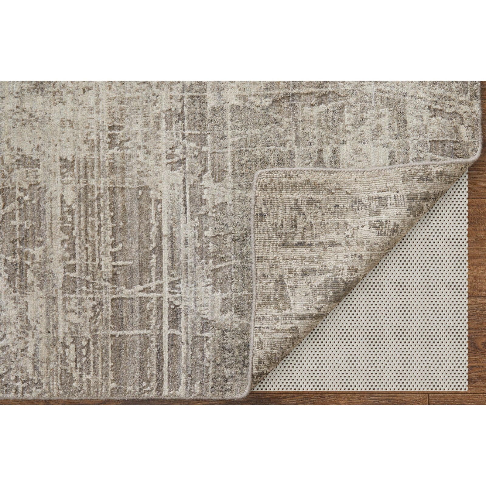 Feizy Eastfield 69A5F Modern Abstract in Gray/Ivory - Image 6