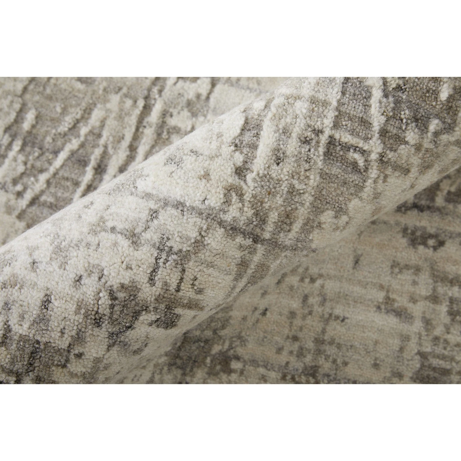 Feizy Eastfield 69A5F Modern Abstract in Gray/Ivory - Image 9