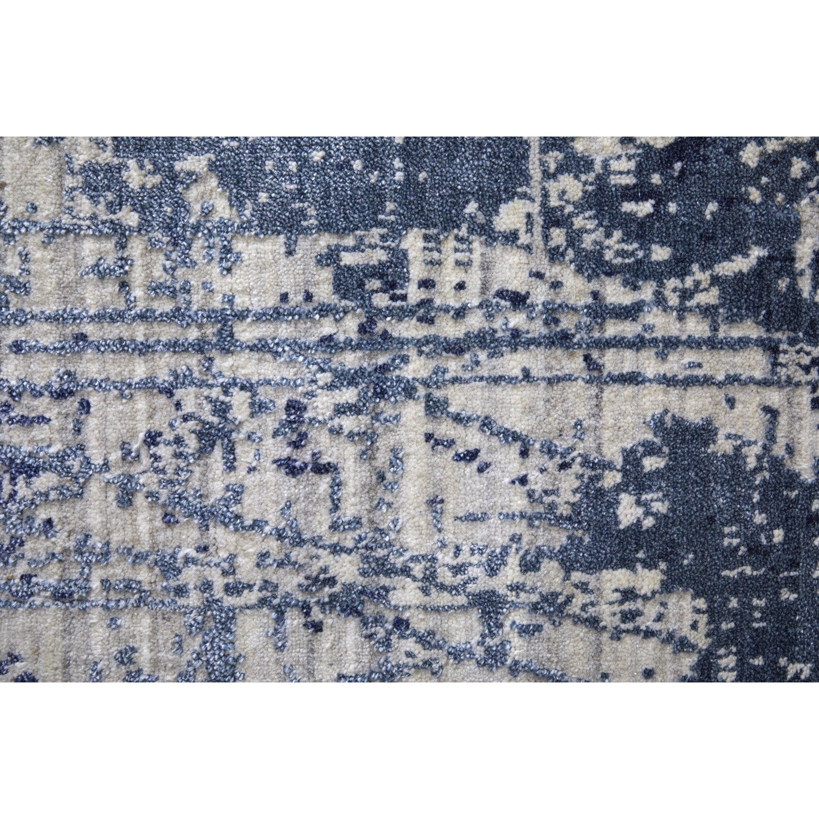 Feizy Eastfield 69AEF Modern Abstract in Blue/Ivory - Image 8