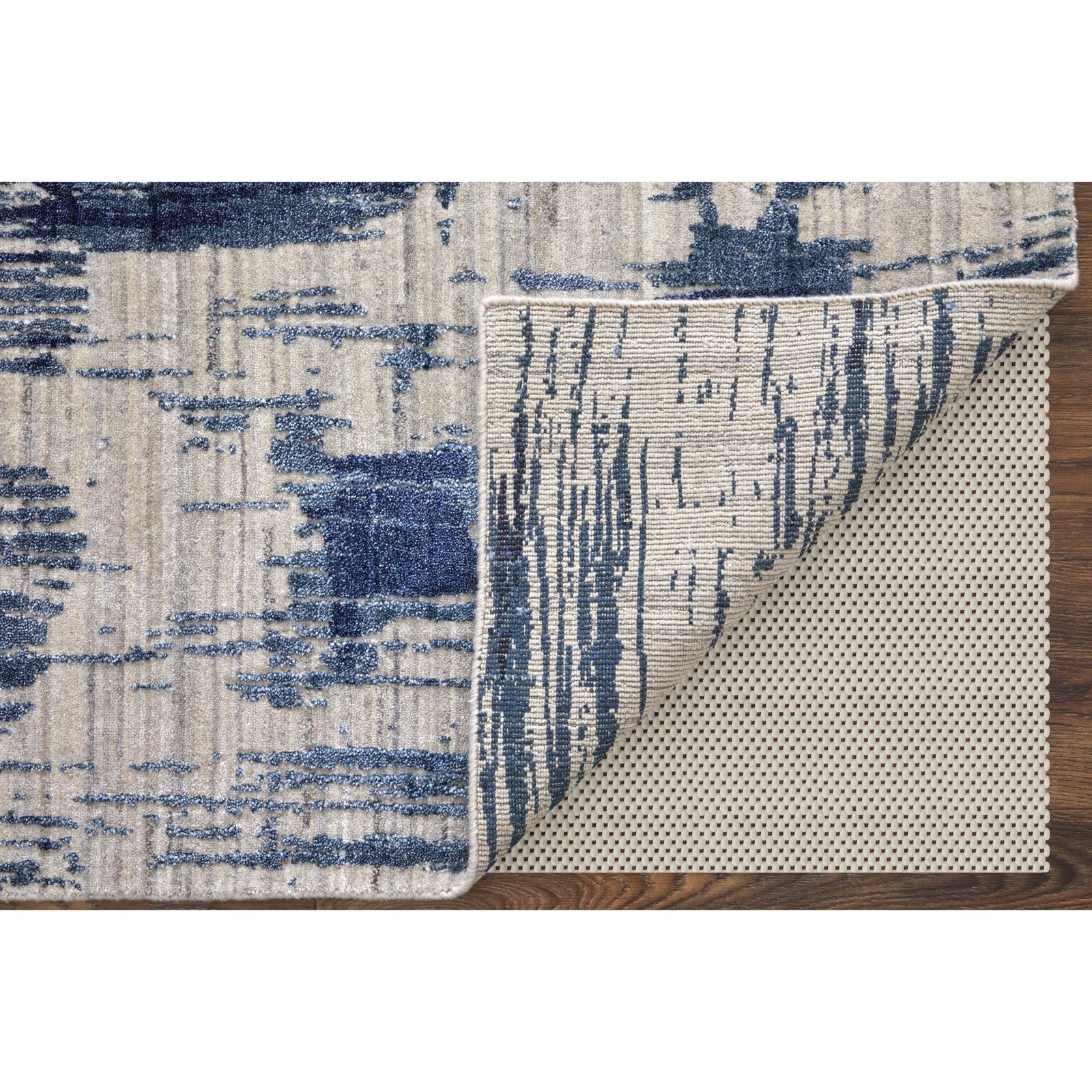 Feizy Eastfield 69AGF Modern Abstract in Blue/Ivory - Image 6