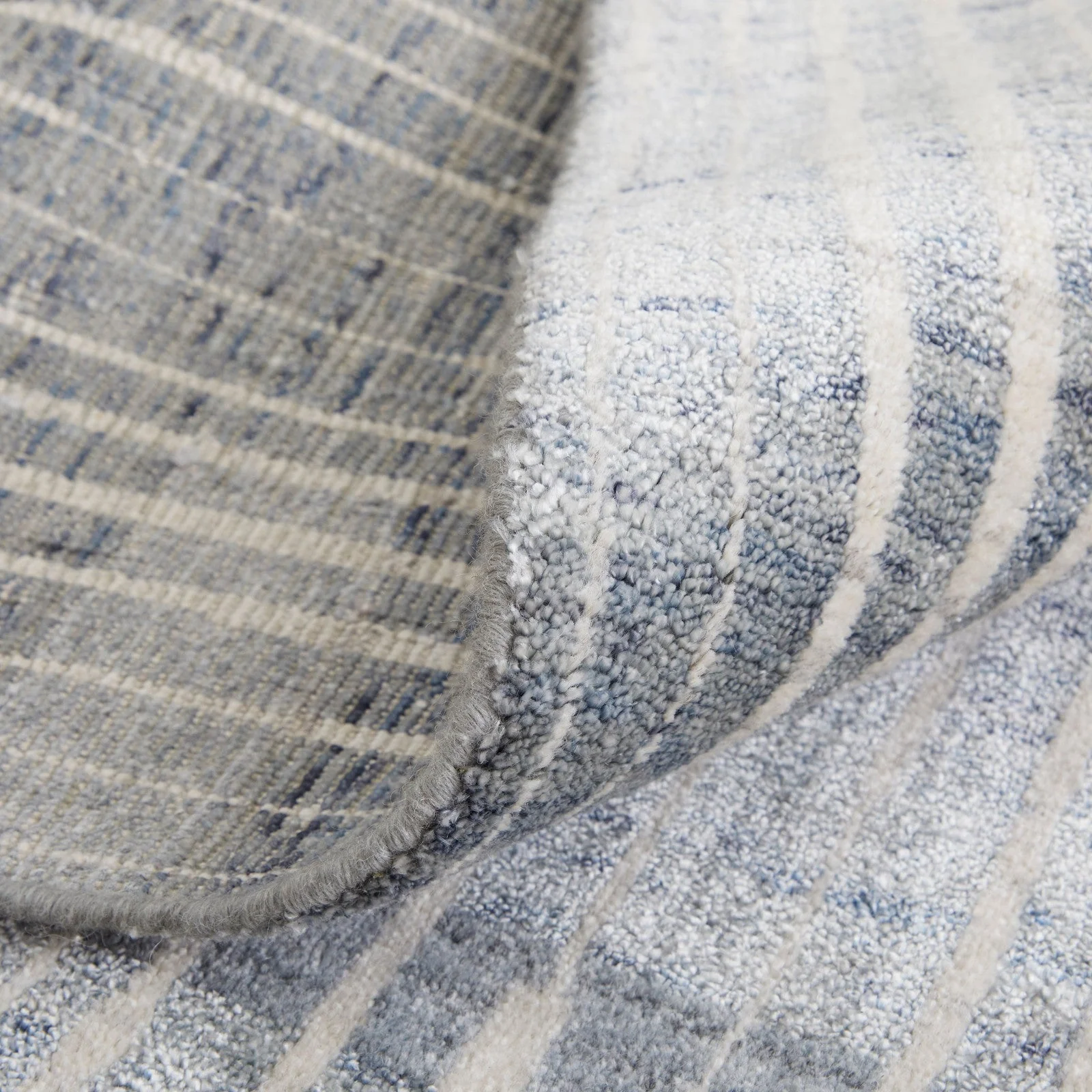 Feizy Eastfield 69AHF Modern Abstract in Blue/Ivory/Gray - Image 7