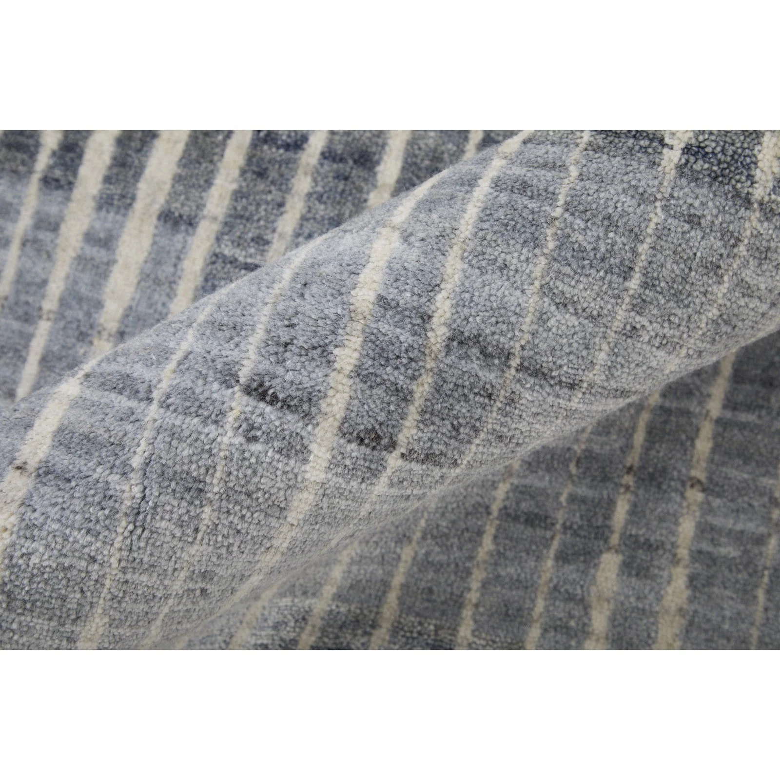 Feizy Eastfield 69AHF Modern Abstract in Blue/Ivory/Gray - Image 9