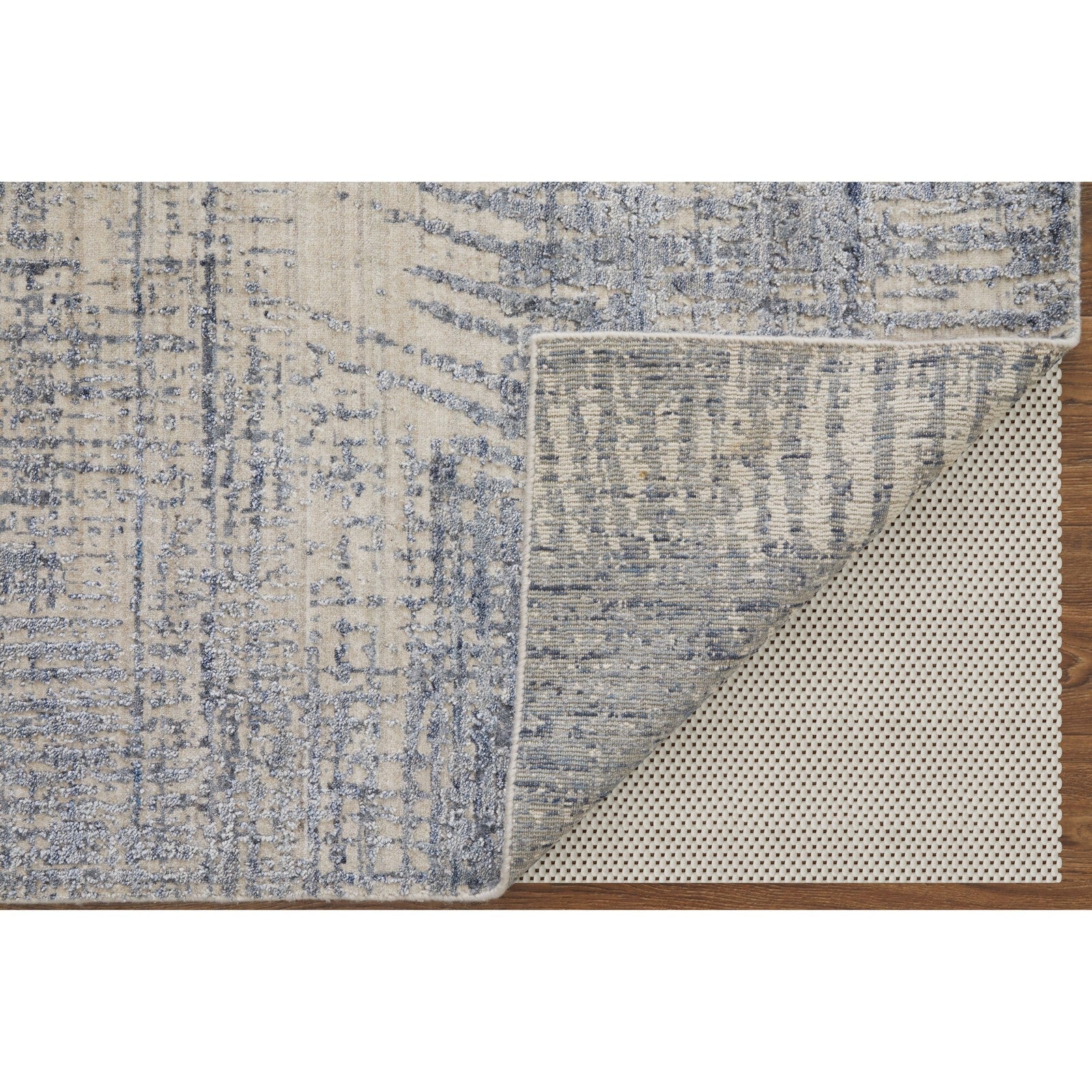 Feizy Eastfield 69AIF Modern Abstract in Blue/Ivory/Gray - Image 6