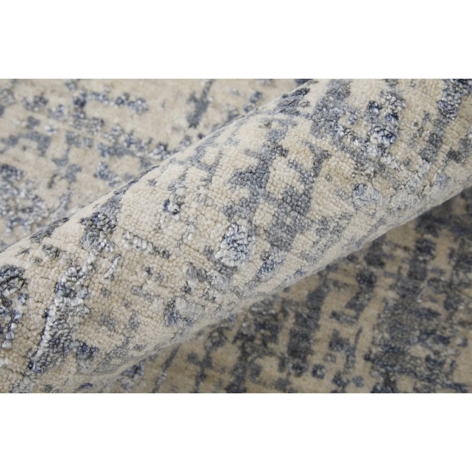 Feizy Eastfield 69AIF Modern Abstract in Blue/Ivory/Gray - Image 9