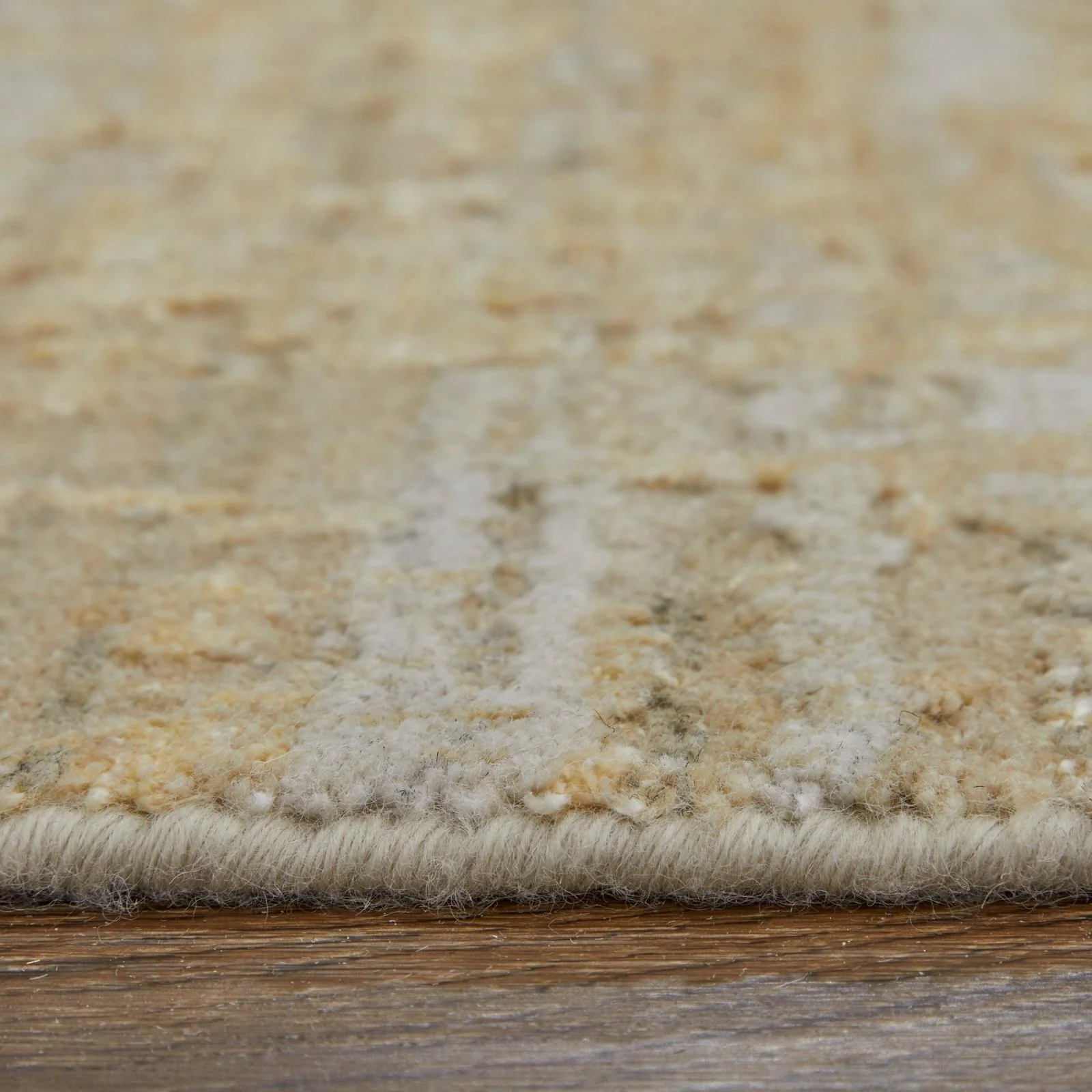 Feizy Eastfield 69FQF Modern Abstract Rug in Yellow/Ivory/Gold - Image 10
