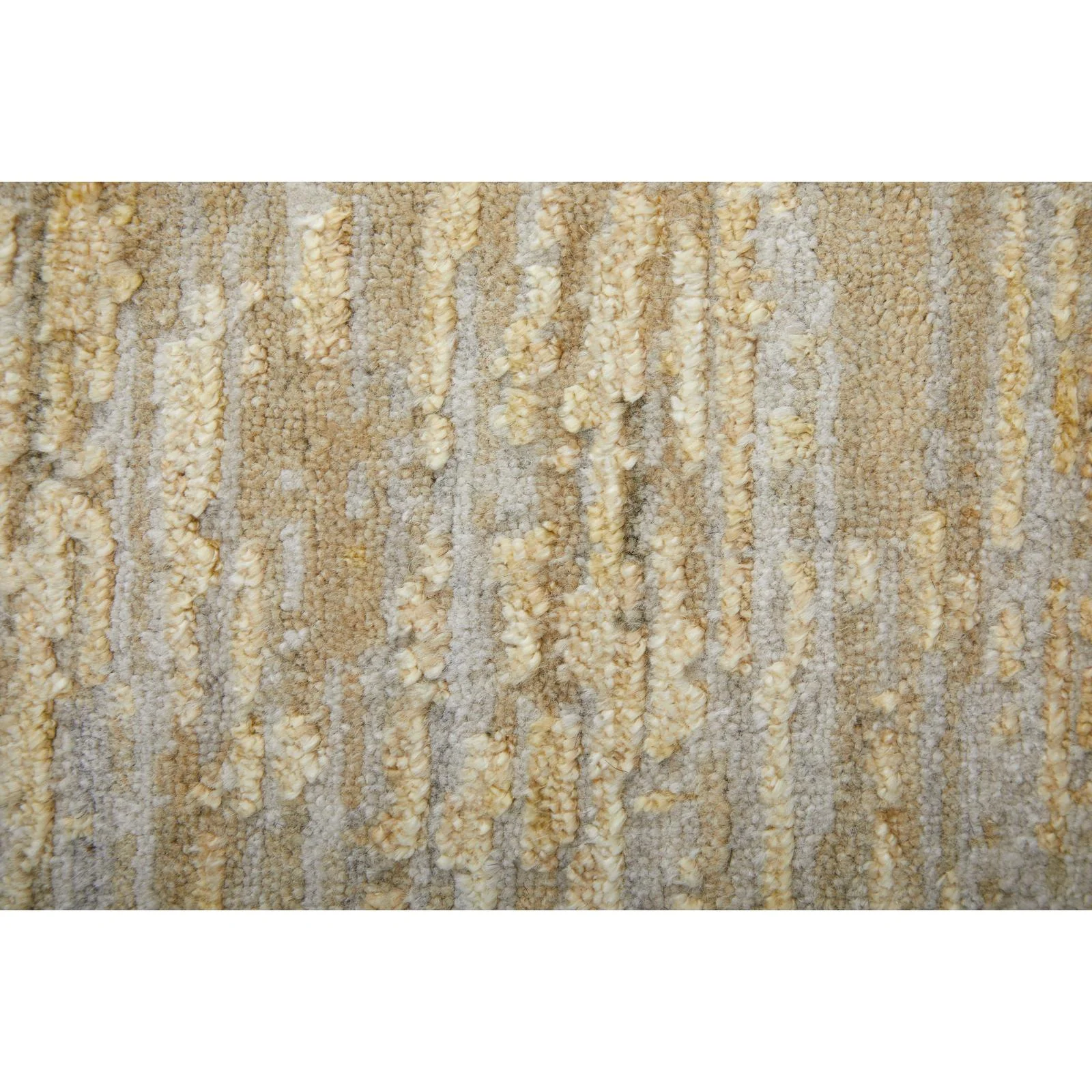 Feizy Eastfield 69FTF Modern Abstract Rug in Yellow/Ivory/Gold - Image 8