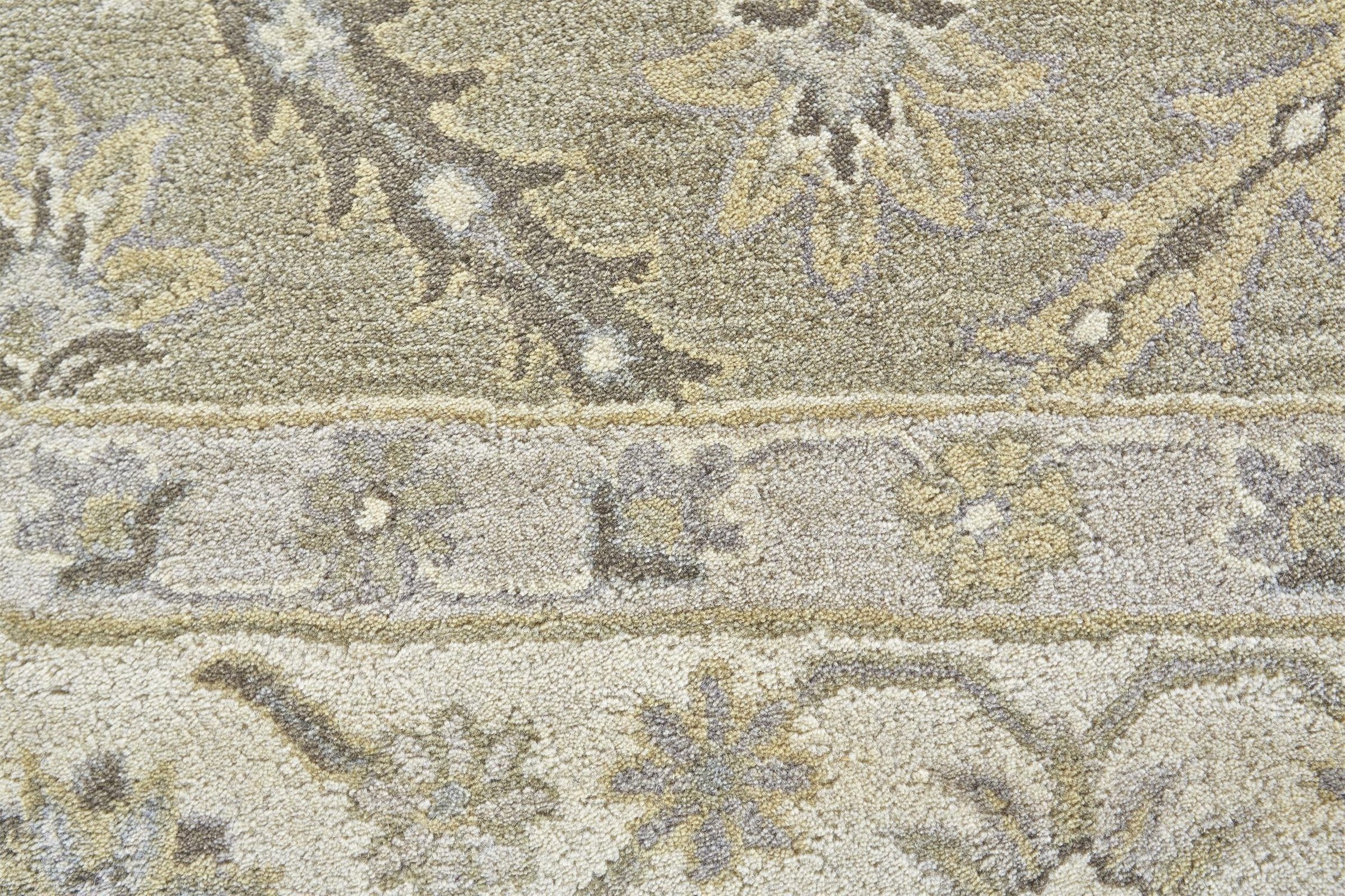 Feizy Eaton 8424F Rug in Sage - Image 4