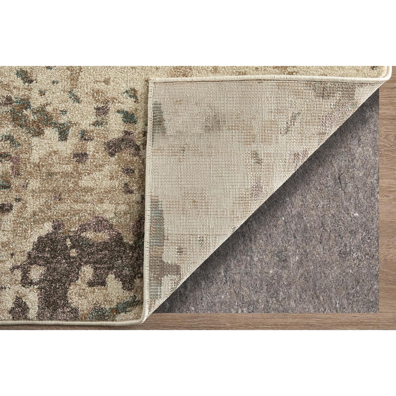 Feizy Eden 39QRF Modern Abstract Rug in Ivory/Blue/Purple - Image 5
