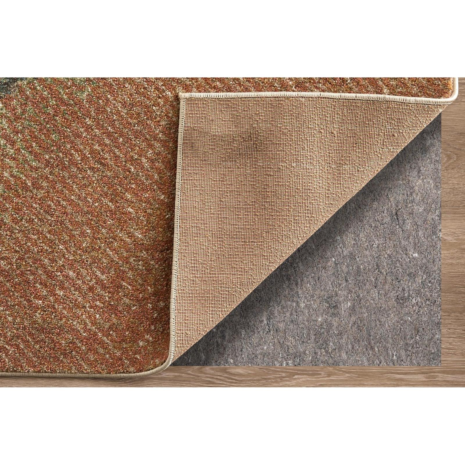 Feizy Eden 39QTF Modern Abstract Rug in Brown/Tan/Blue - Image 5