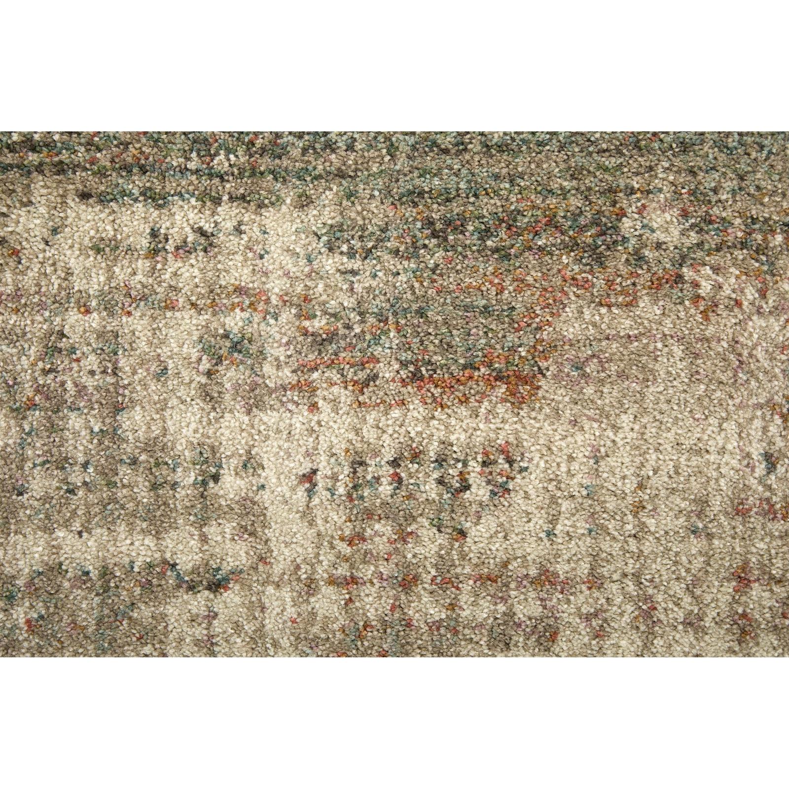 Feizy Eden 39QWF Modern Abstract Rug in Ivory/Gray/Green - Image 7