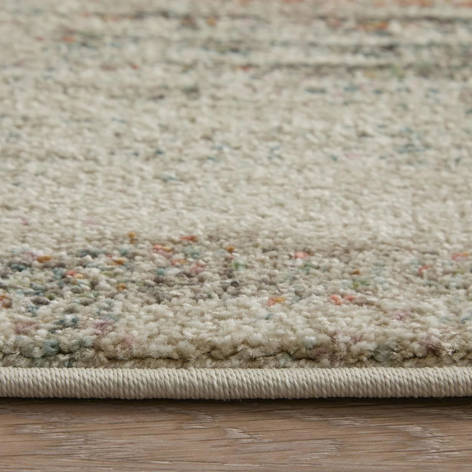 Feizy Eden 39QWF Modern Abstract Rug in Ivory/Gray/Green - Image 9