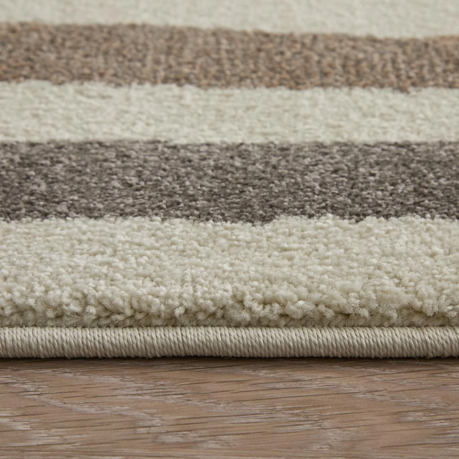 Feizy Eden 39QXF Modern Abstract Rug in Ivory/Brown/Blue - Image 9
