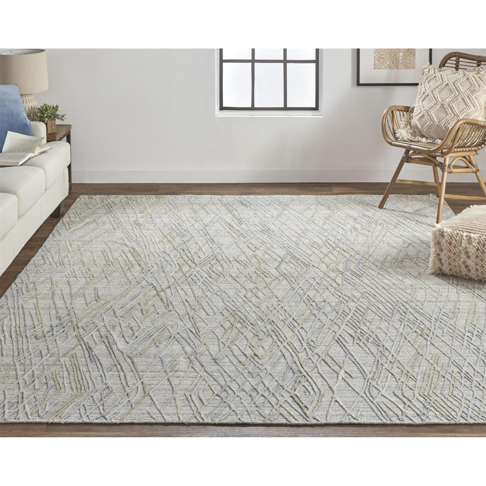 Feizy Elias 6589F Modern Abstract Rug - Image 2