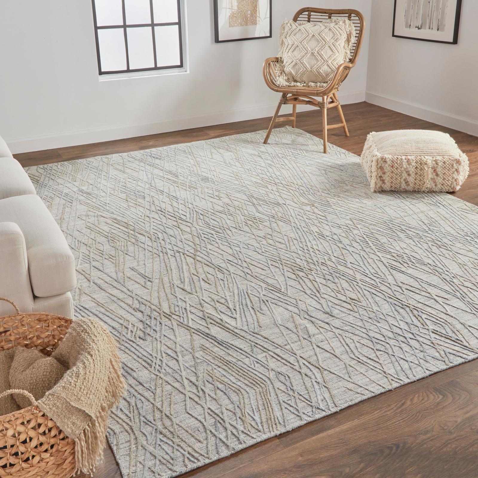 Feizy Elias 6589F Modern Abstract Rug - Image 3