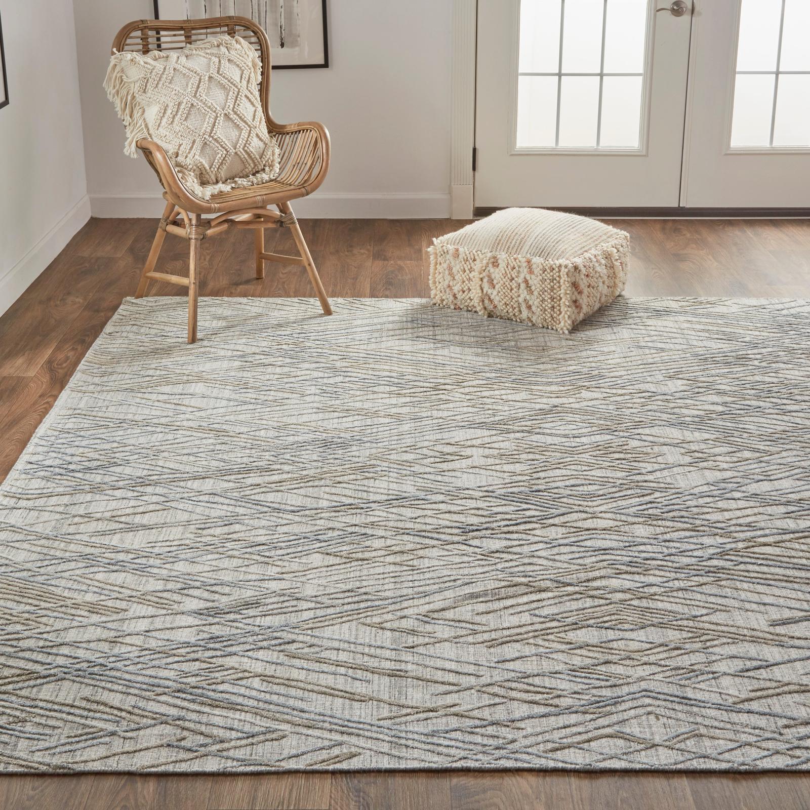 Feizy Elias 6589F Modern Abstract Rug - Image 4