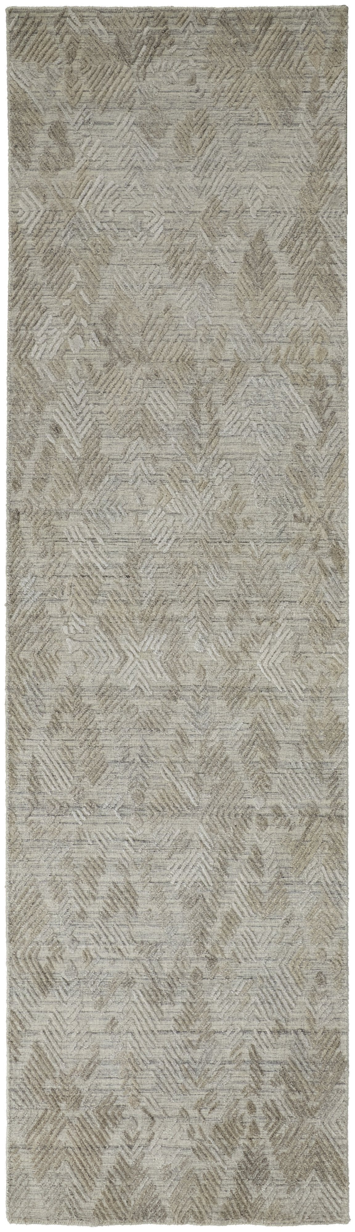 Feizy Elias 6718F Rug in Gray / Taupe - Image 2