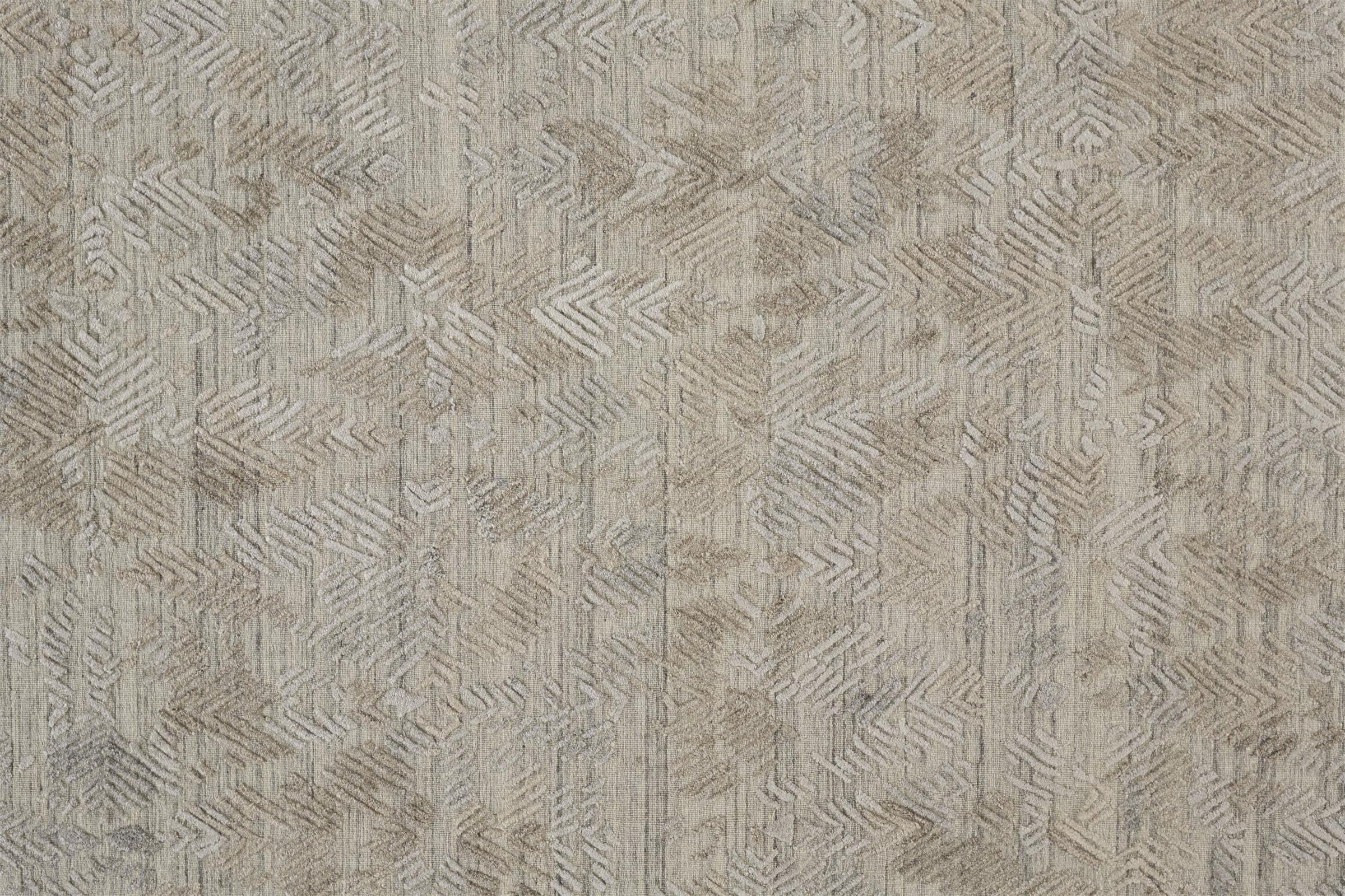 Feizy Elias 6718F Rug in Gray / Taupe - Image 5