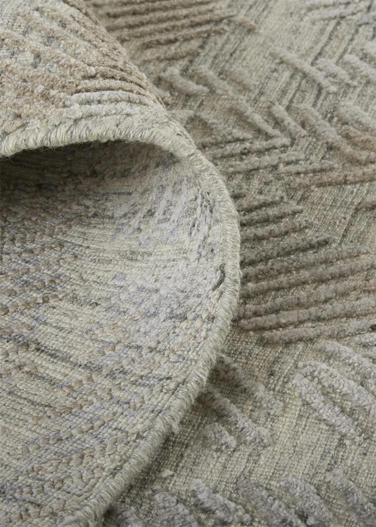 Feizy Elias 6718F Rug in Gray / Taupe - Image 6