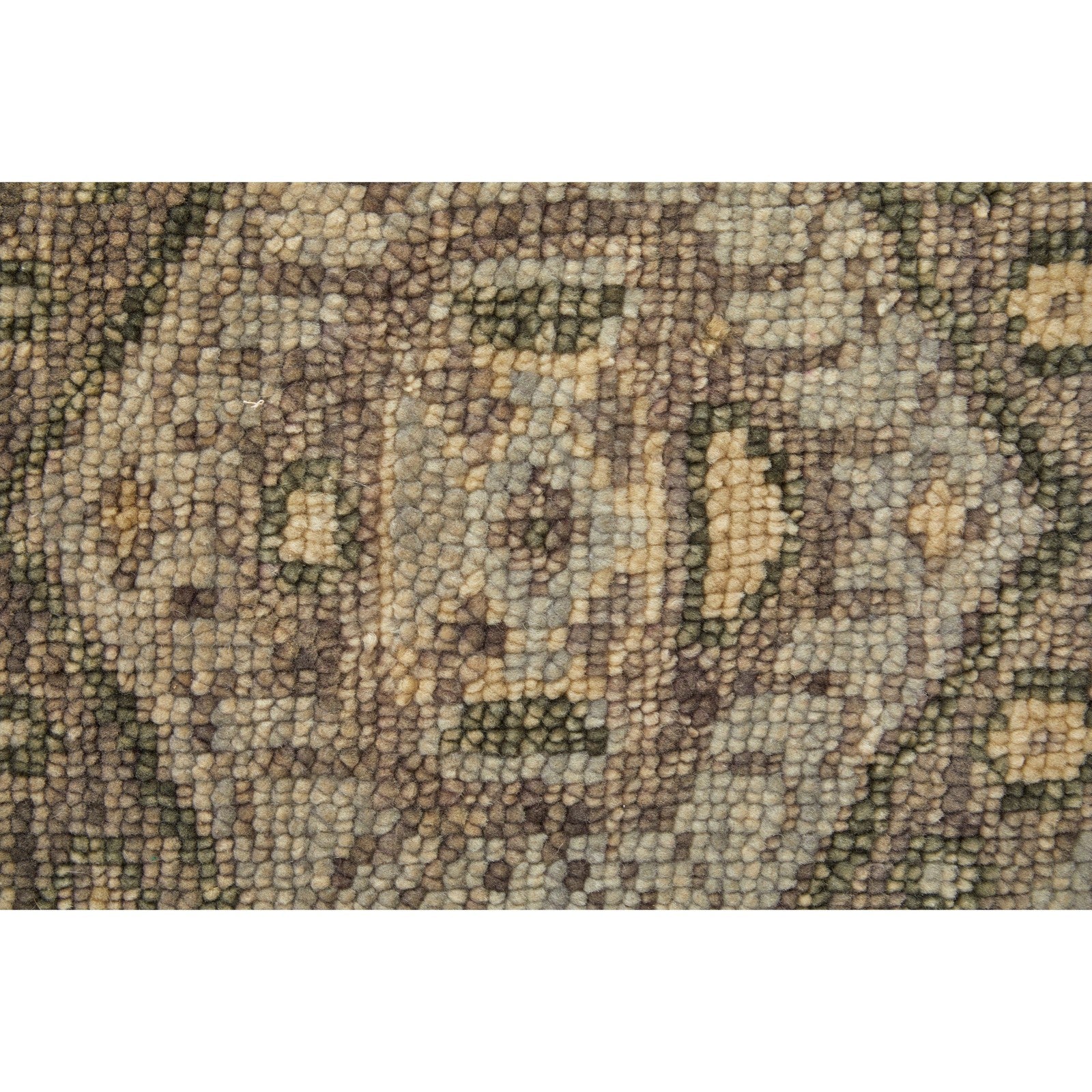Feizy Fillmore 6943F Traditional Diamond Rug in Brown/Gray - Image 6
