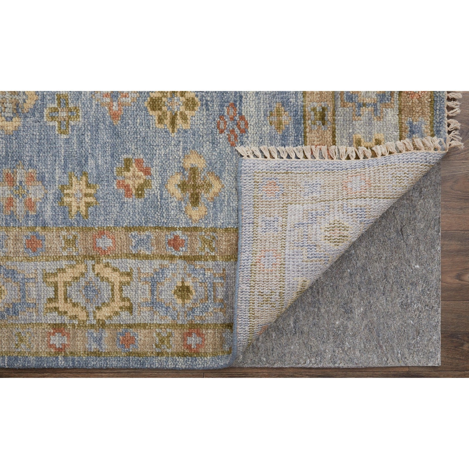 Feizy Fillmore 69CIF Transitional Diamond in Blue/Green/Yellow - Image 6