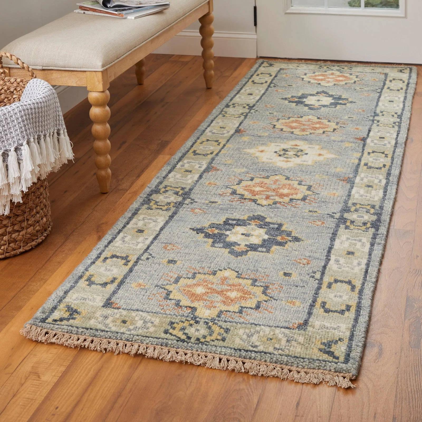 Feizy Fillmore 69CIF Transitional Diamond in Blue/Taupe/Gray - Image 12
