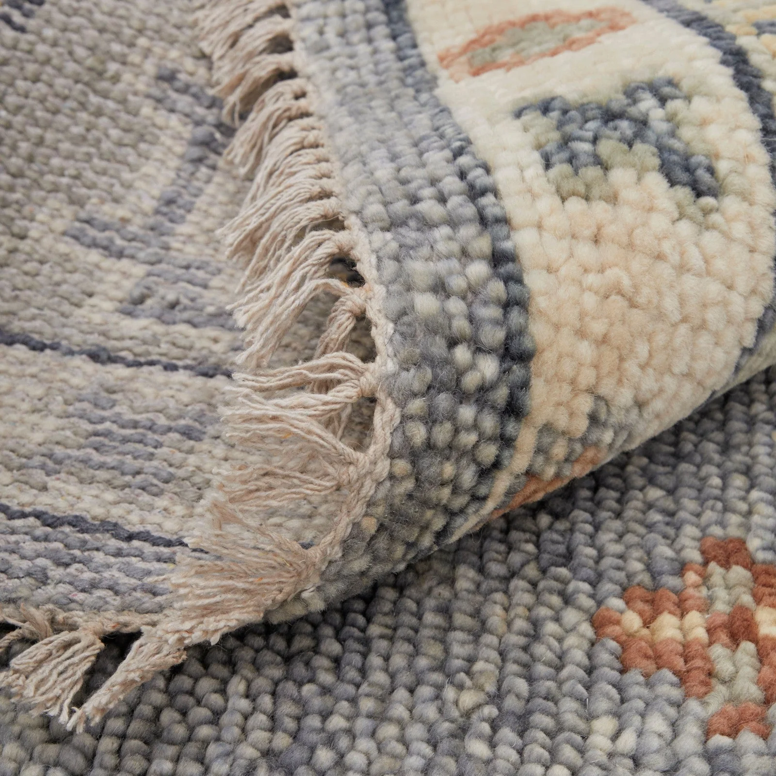 Feizy Fillmore 69CIF Transitional Diamond in Blue/Taupe/Gray - Image 9