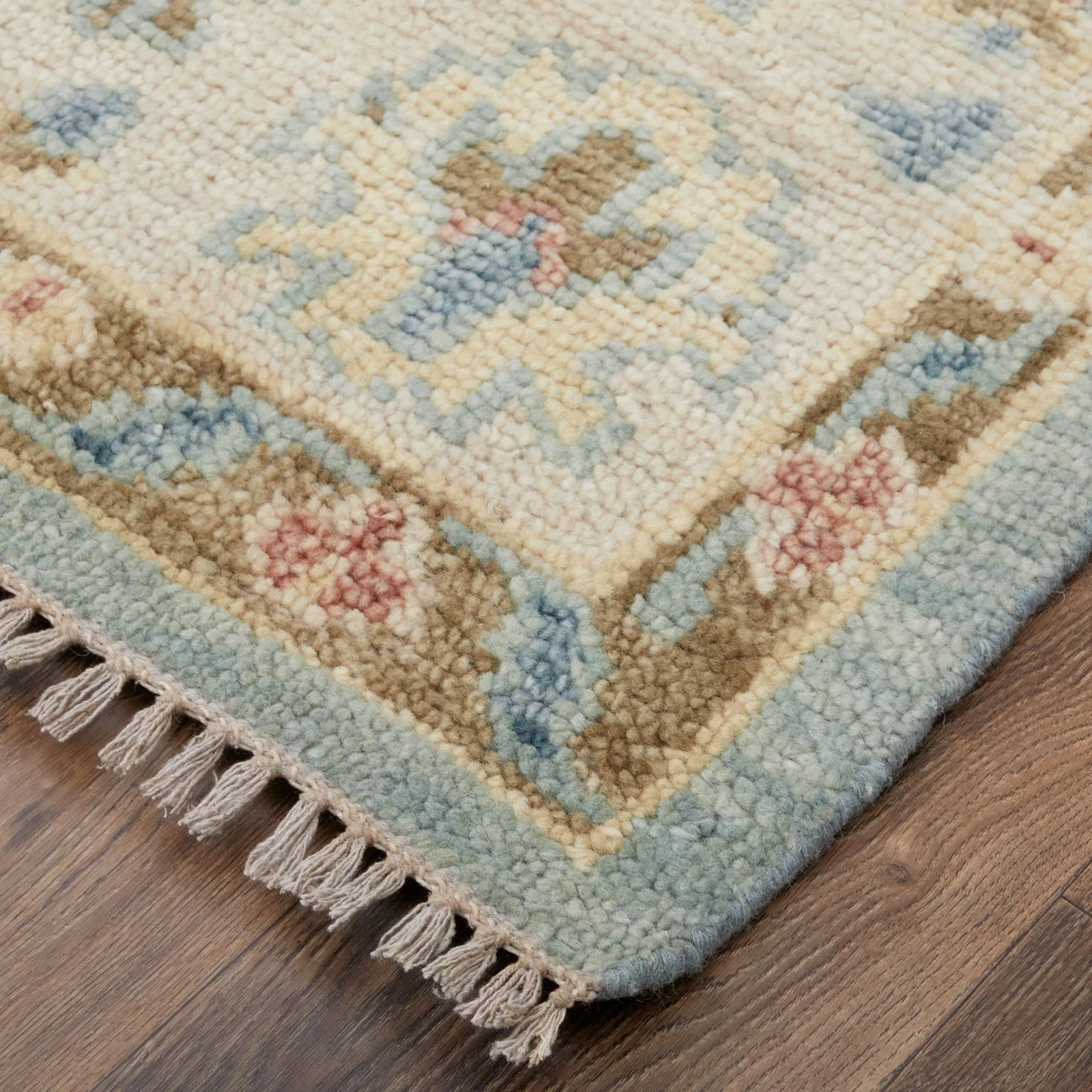 Feizy Fillmore 69CJF Transitional Floral & Botanical in Blue/Ivory/Yellow - Image 5