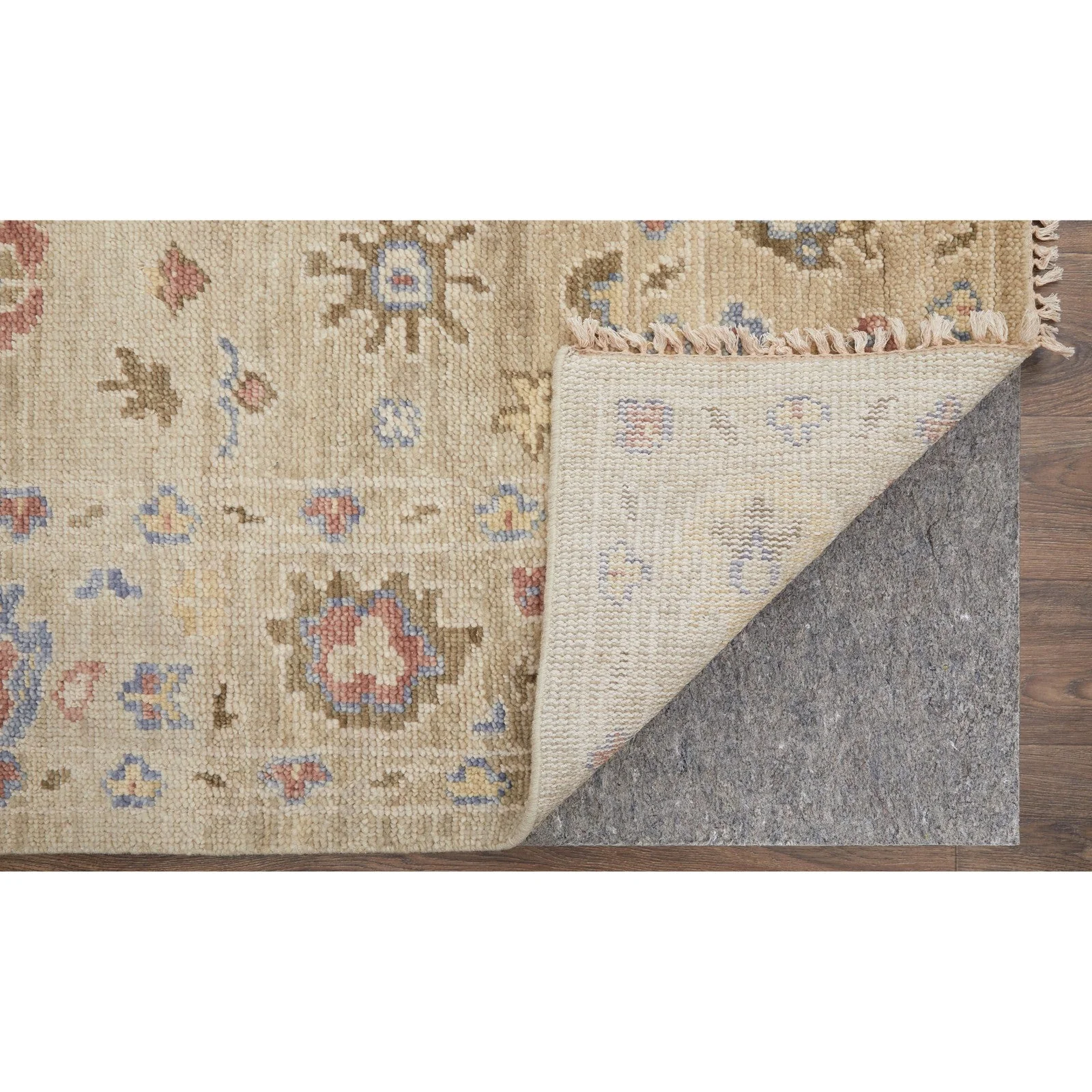 Feizy Fillmore 69CJF Transitional Floral & Botanical in Brown/Tan/Blue - Image 6