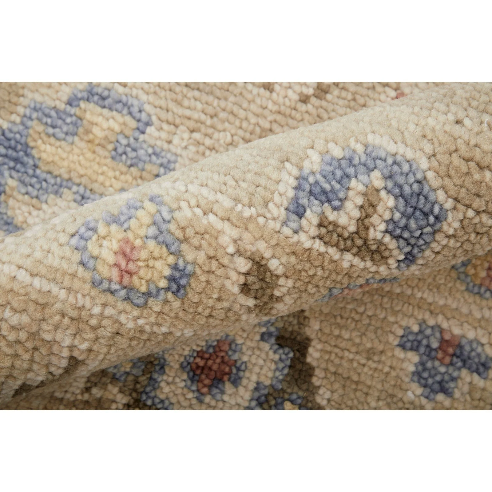 Feizy Fillmore 69CJF Transitional Floral & Botanical in Brown/Tan/Blue - Image 7