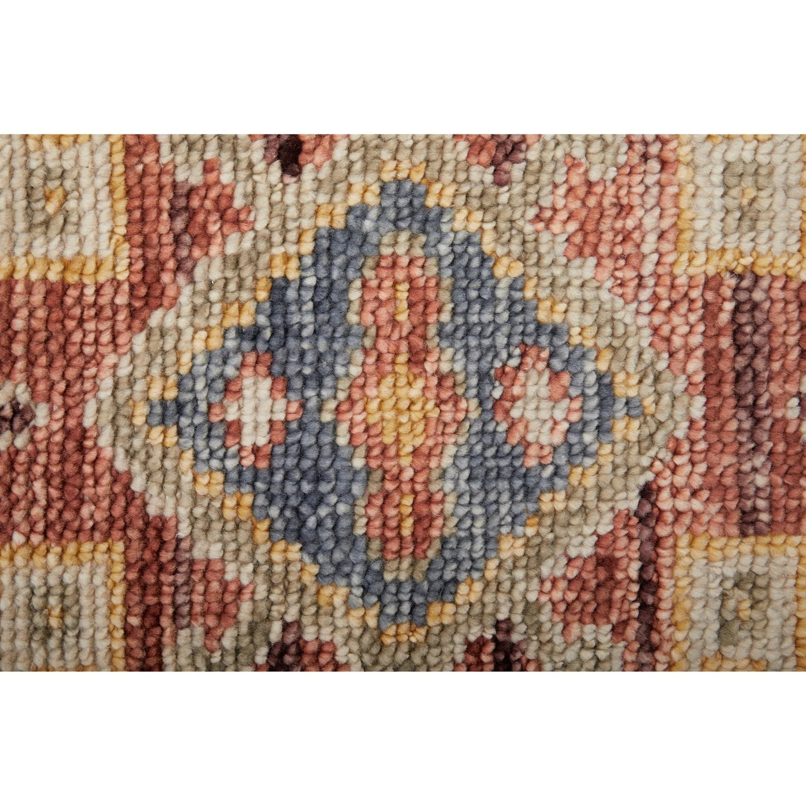 Feizy Fillmore 69CKF Transitional Medallion in Red/Ivory/Gold - Image 8