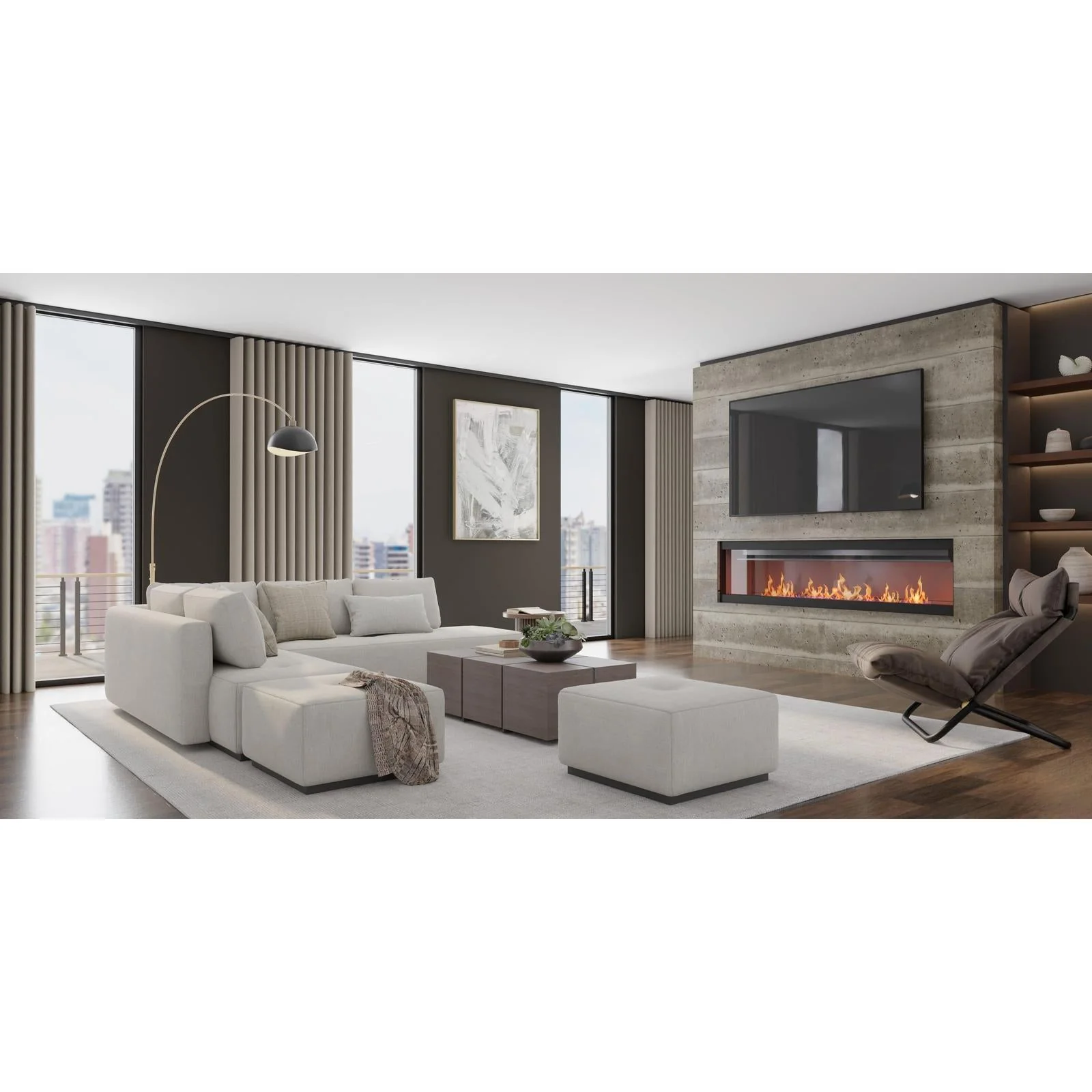 Feizy Fleetwood 8A06F Modern Solid Rug - Image 12
