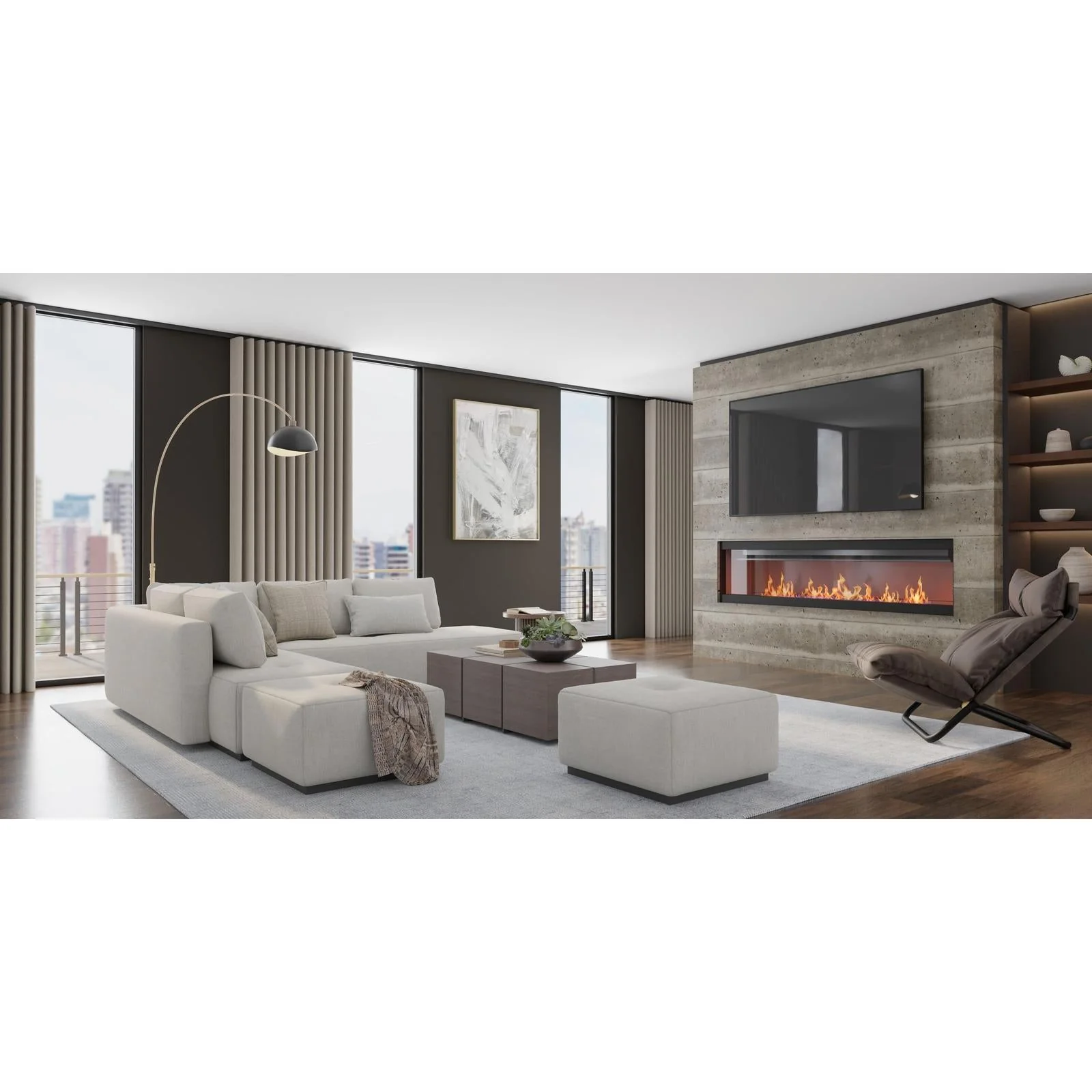 Feizy Fleetwood 8A06F Modern Solid Rug - Image 28