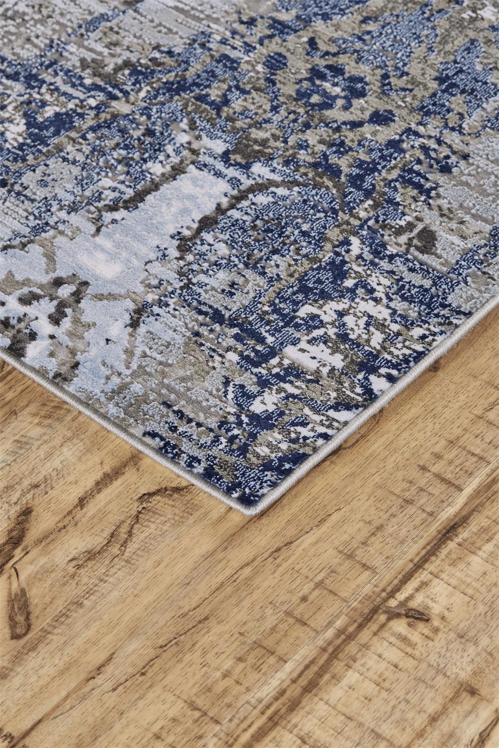 Feizy Gaspar 3834F Rug in Light Blue/Sterling - Image 2