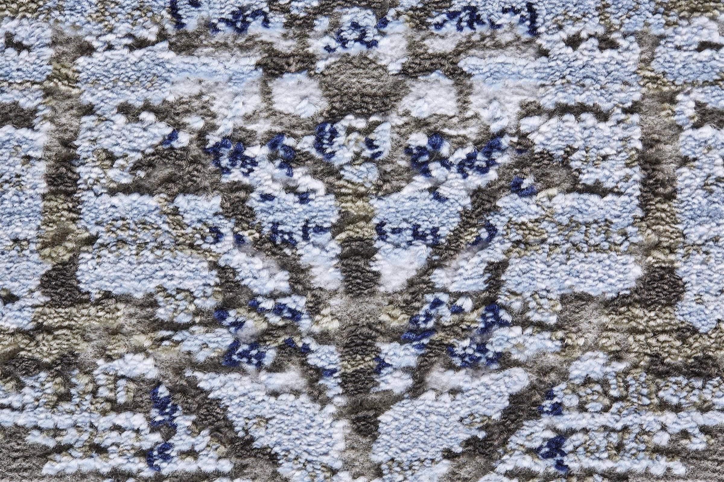 Feizy Gaspar 3834F Rug in Light Blue/Sterling - Image 3