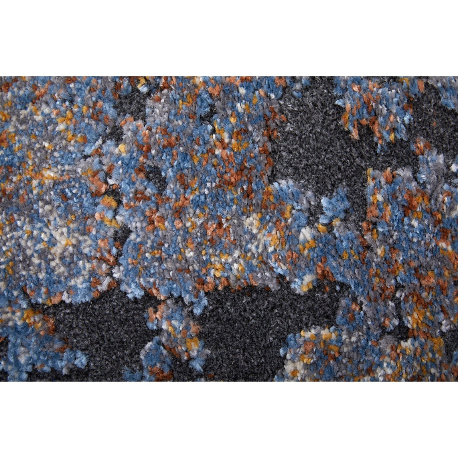 Feizy Gilmore 39MKF Modern Color Block in Blue/Ivory/Taupe - Image 8