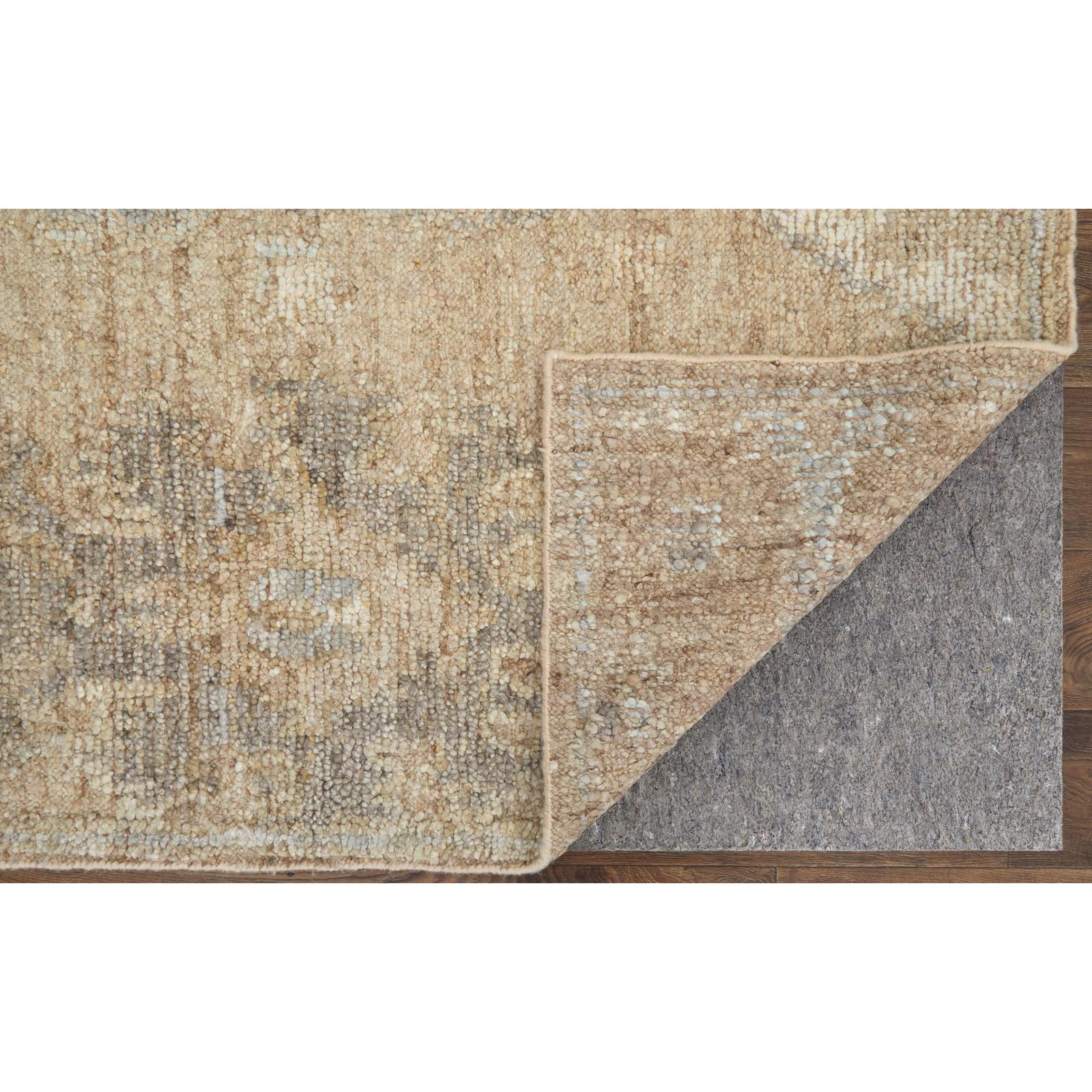 Feizy Grafton 69F8F Transitional Floral & Botanical Rug in Tan/Gray/Ivory - Image 6