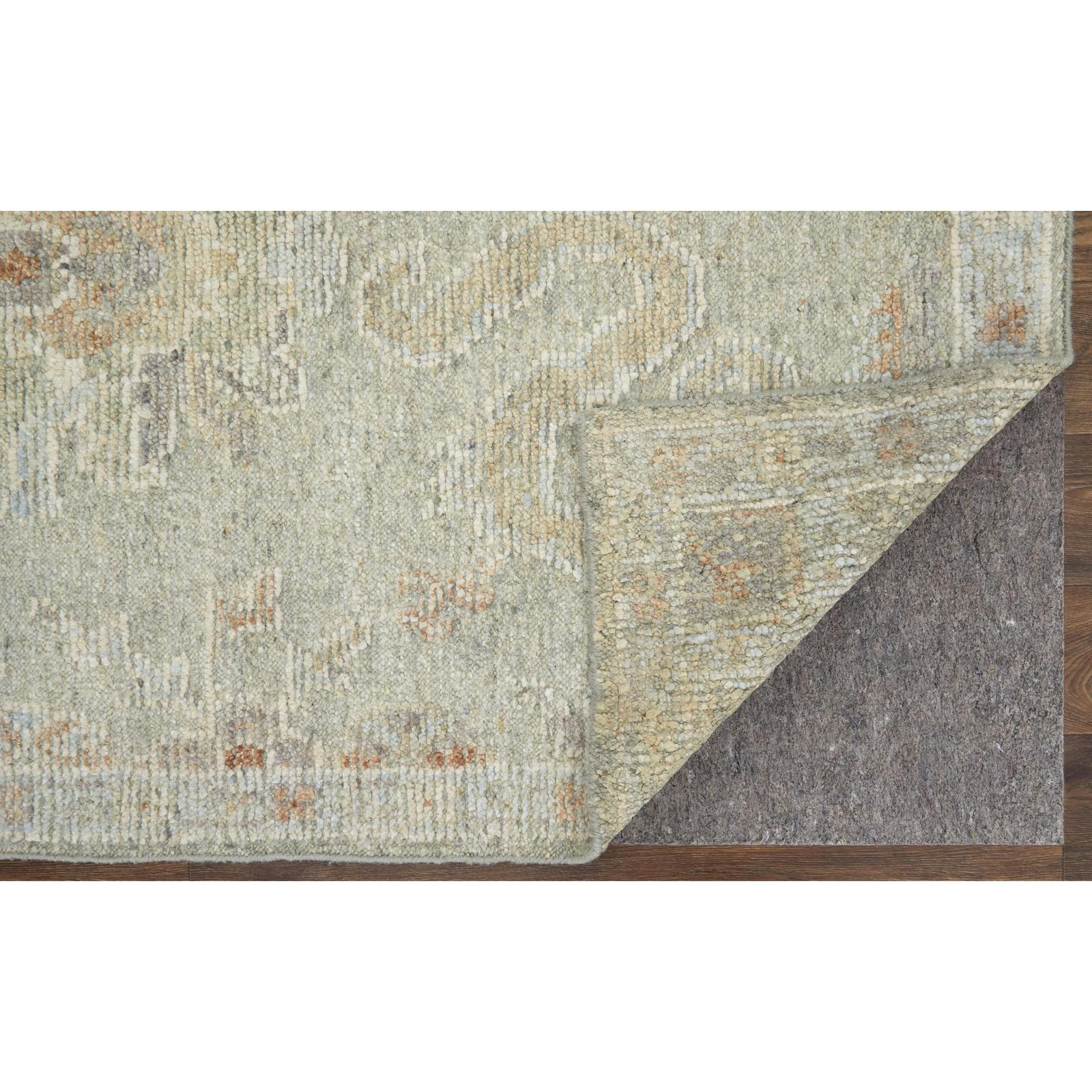 Feizy Grafton 69FNF Transitional Floral & Botanical Rug in Gray/Green/Blue - Image 6