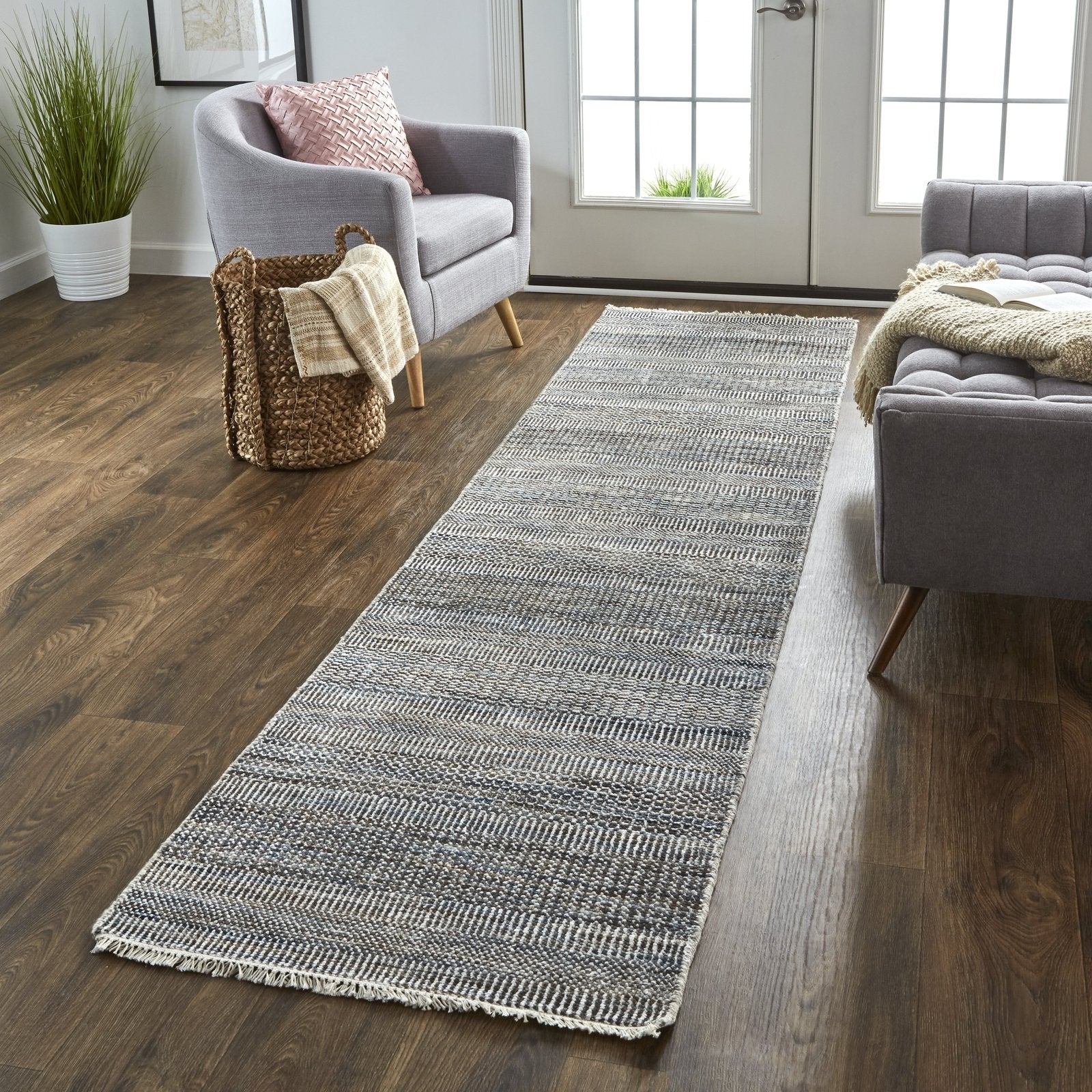 Feizy Janson I6065 Rug in Gray - Image 3
