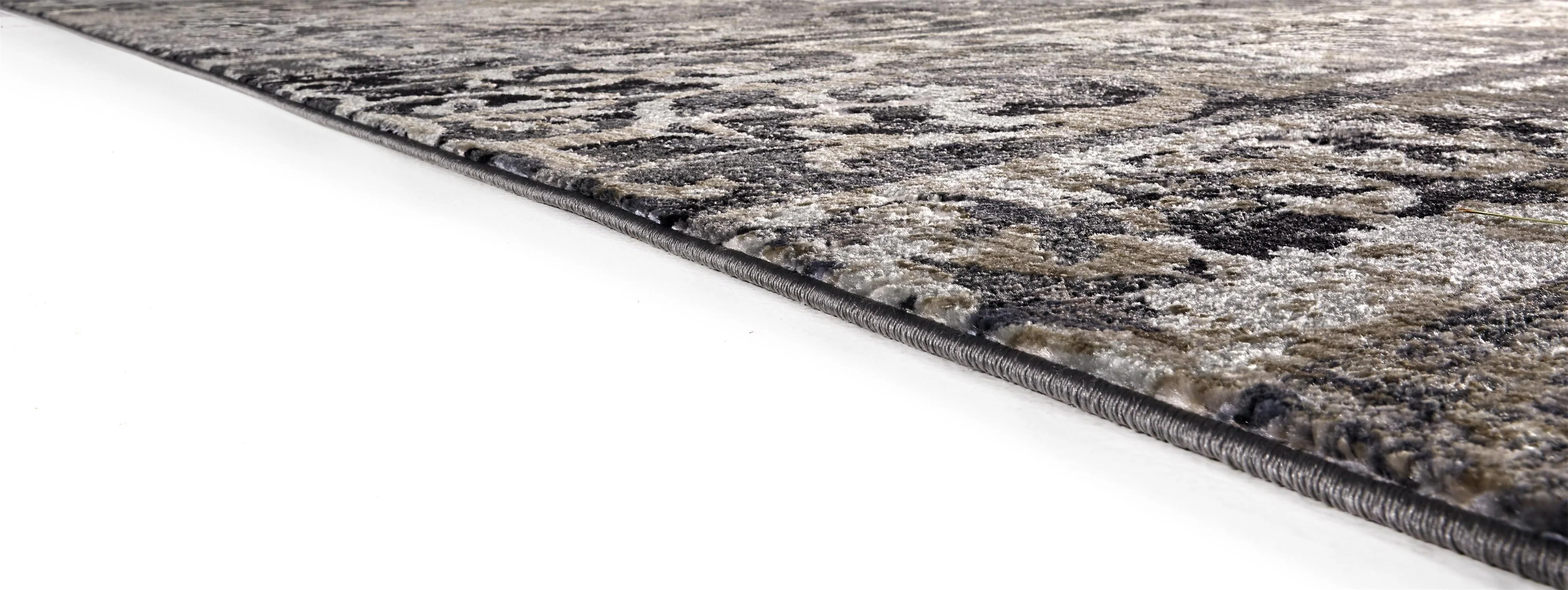 Feizy Kano 3871F Rug in Charcoal/Ivory - Image 8
