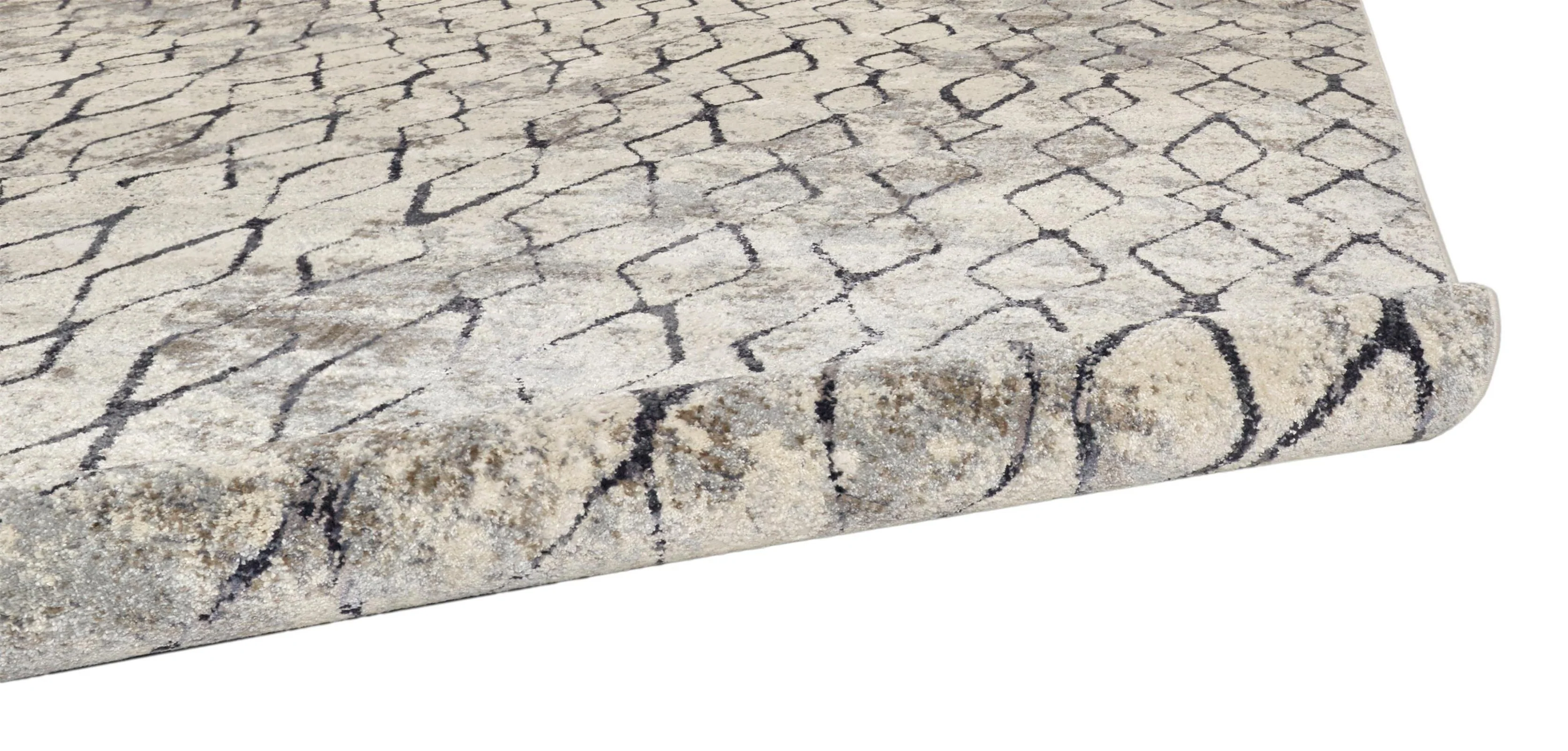 Feizy Kano 3872F Rug in Sand/Charcoal - Image 12
