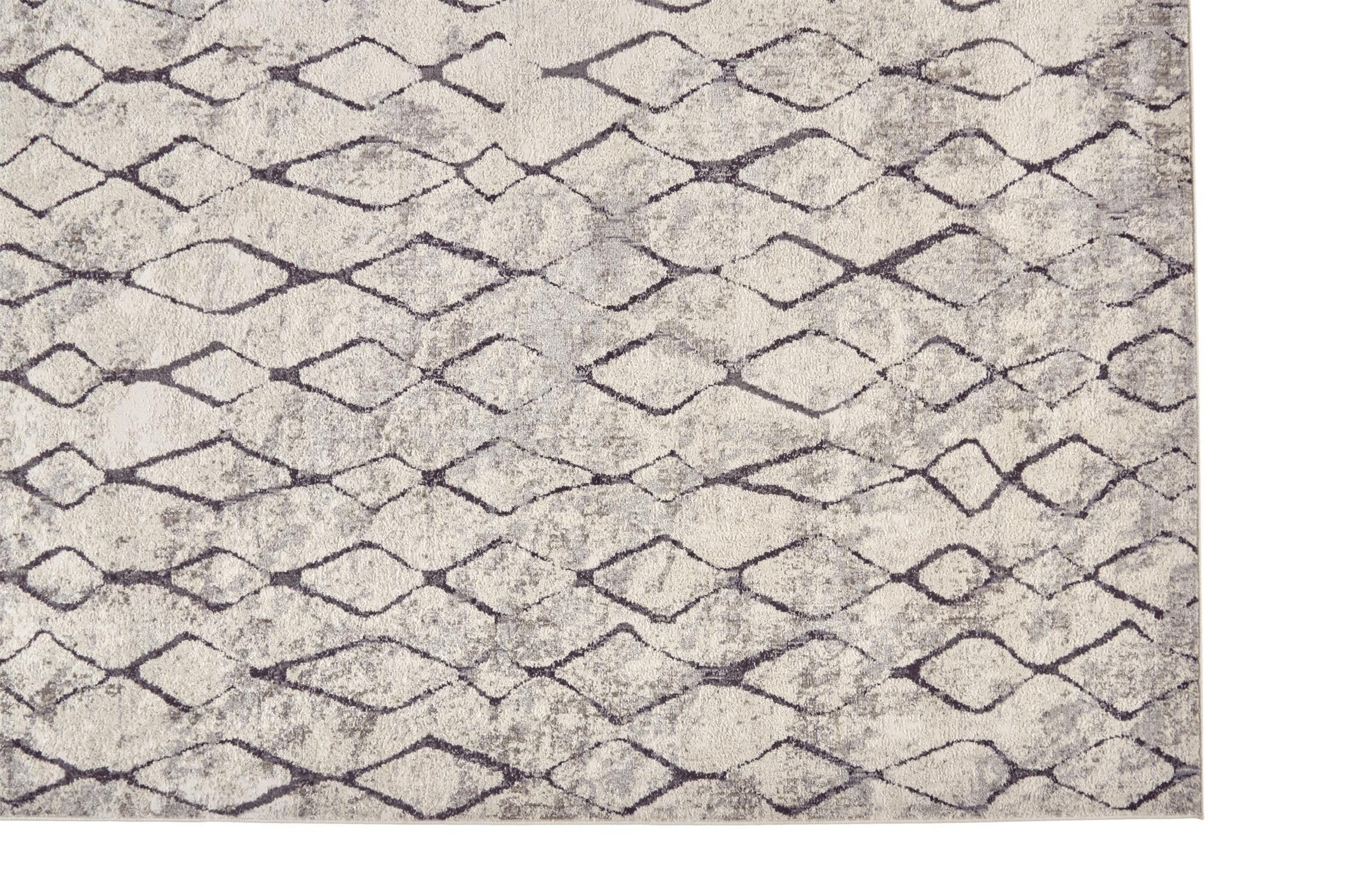 Feizy Kano 3872F Rug in Sand/Charcoal - Image 5
