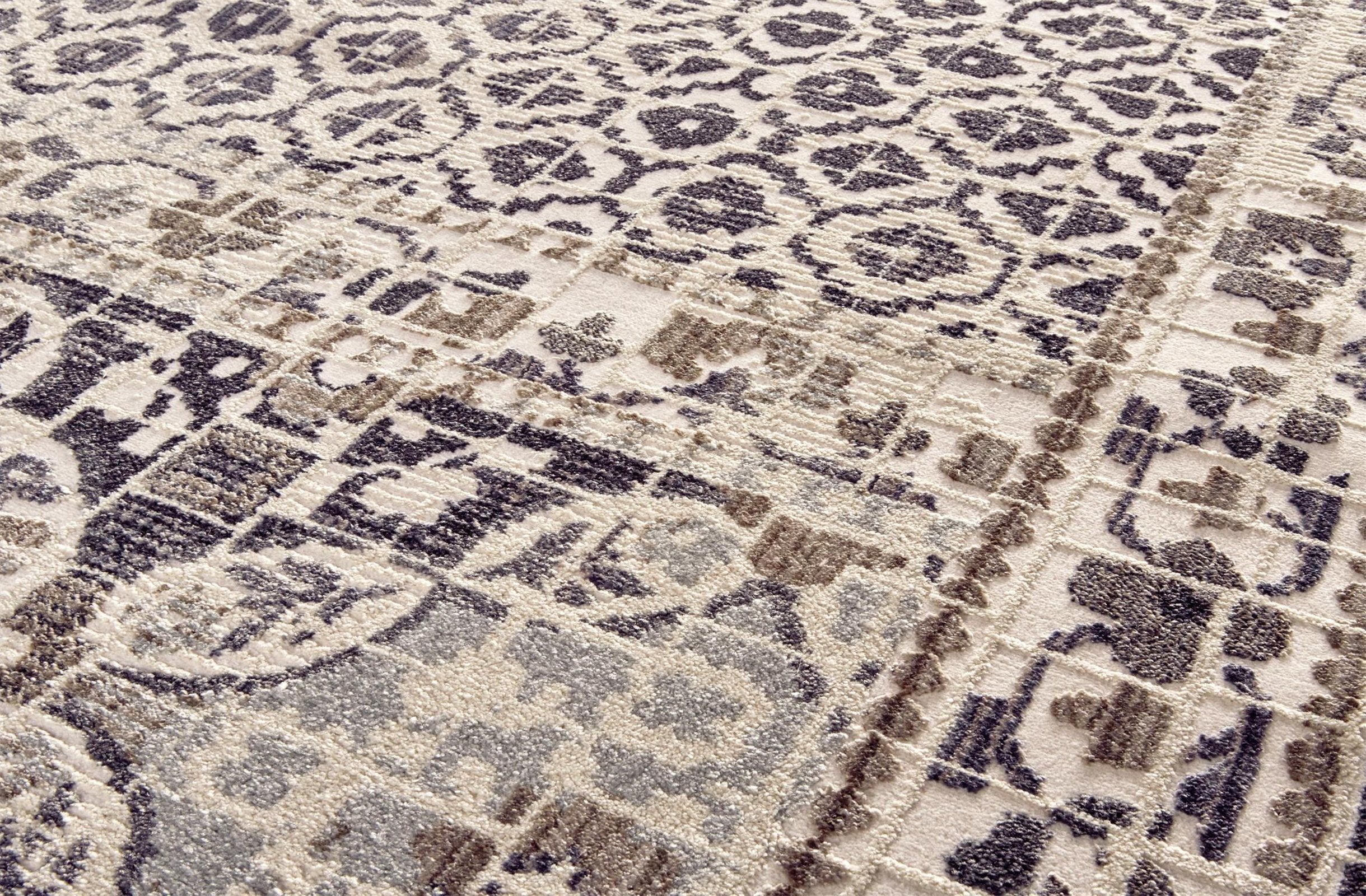Feizy Kano 3874F Rug in Gray/Ivory - Image 10