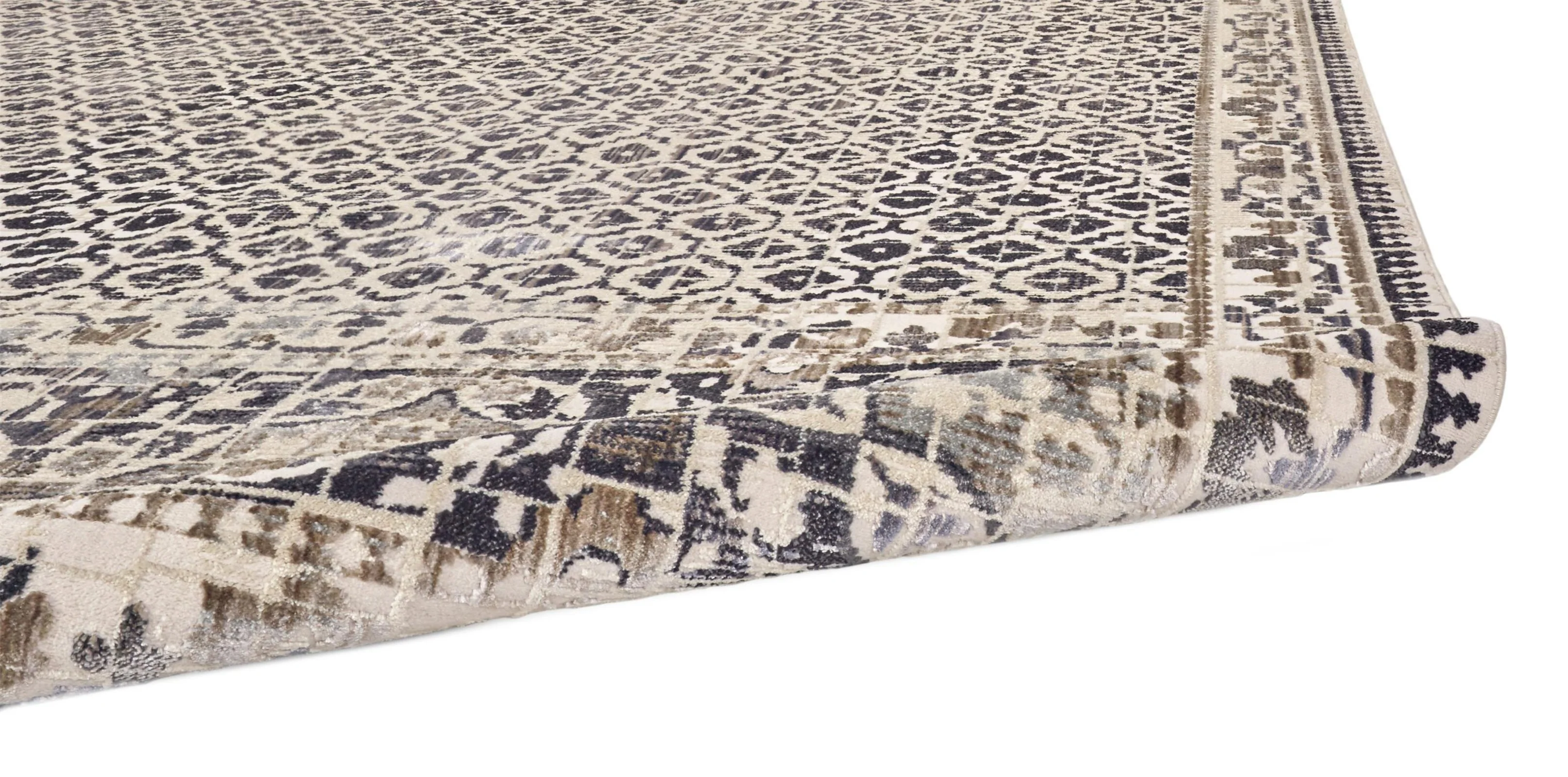 Feizy Kano 3874F Rug in Gray/Ivory - Image 12