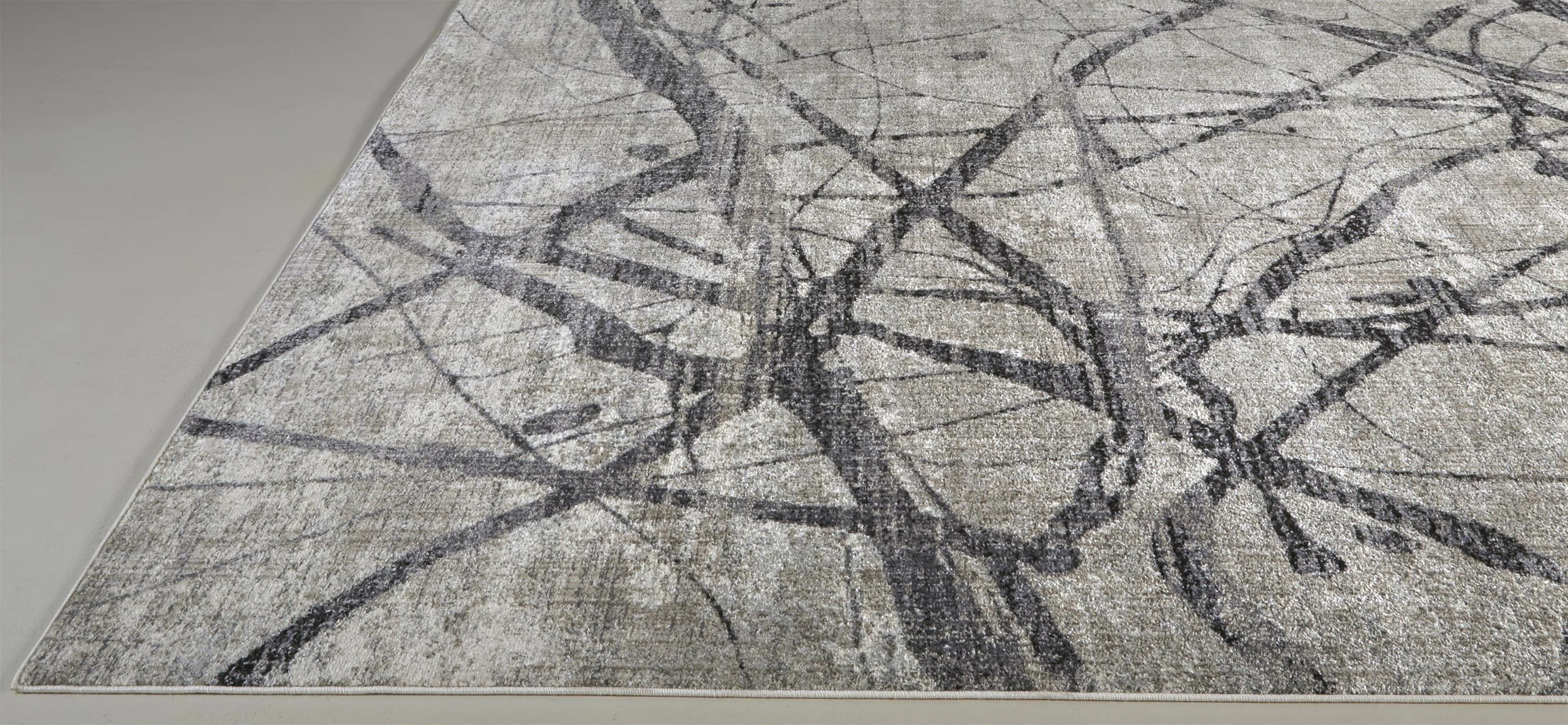 Feizy Kano 3877F Rug in Charcoal/Gray - Image 10