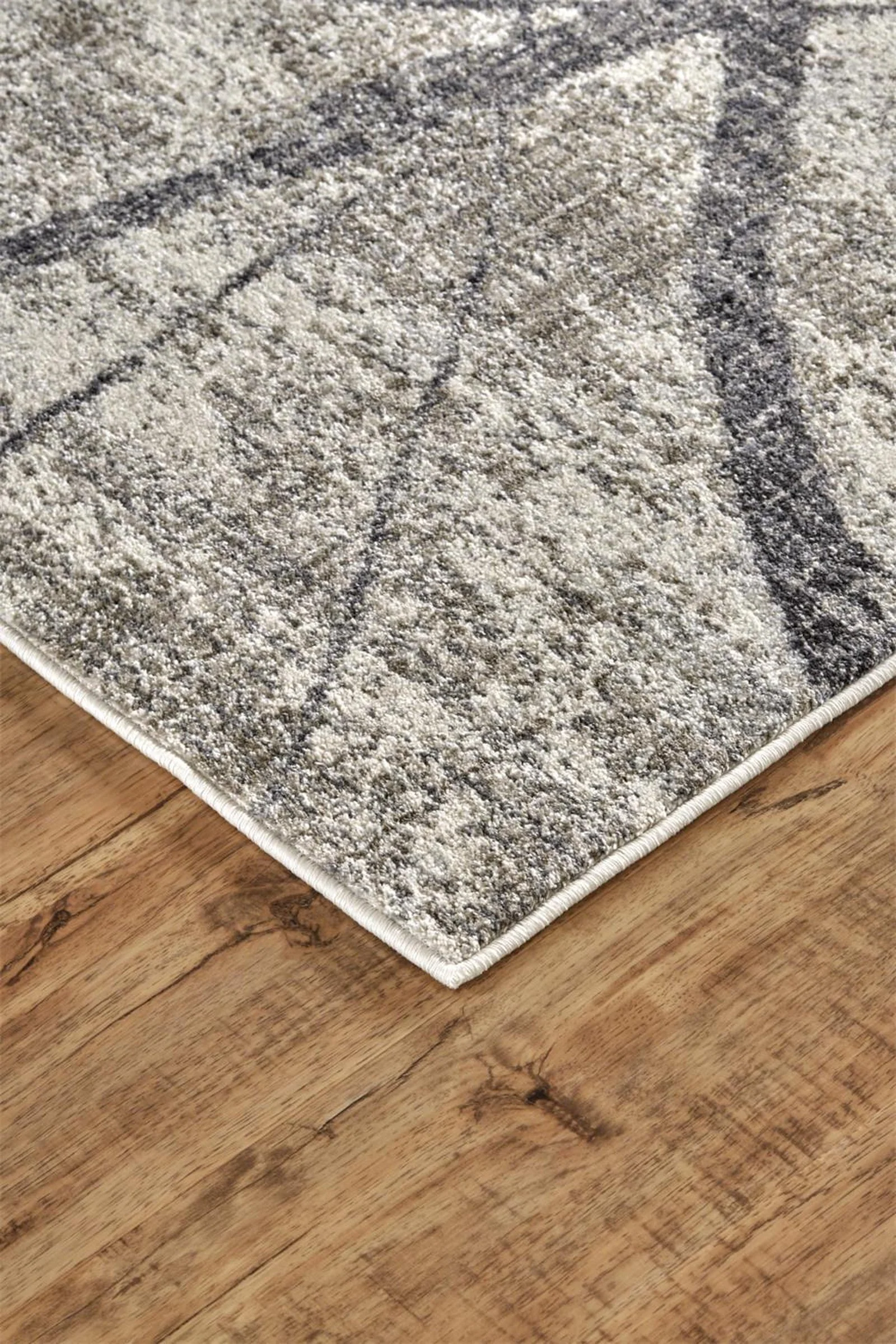 Feizy Kano 3877F Rug in Charcoal/Gray - Image 3