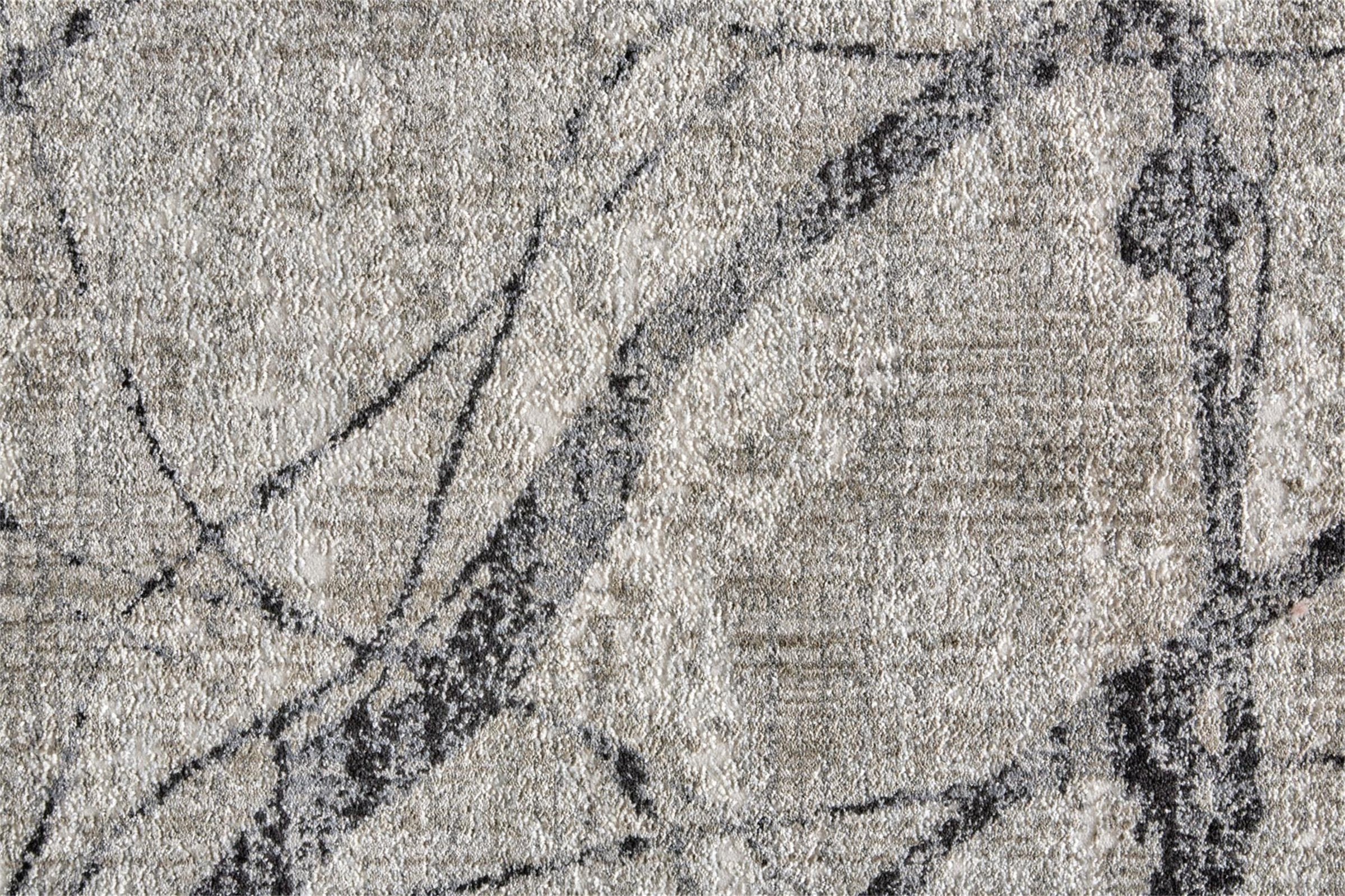Feizy Kano 3877F Rug in Charcoal/Gray - Image 9