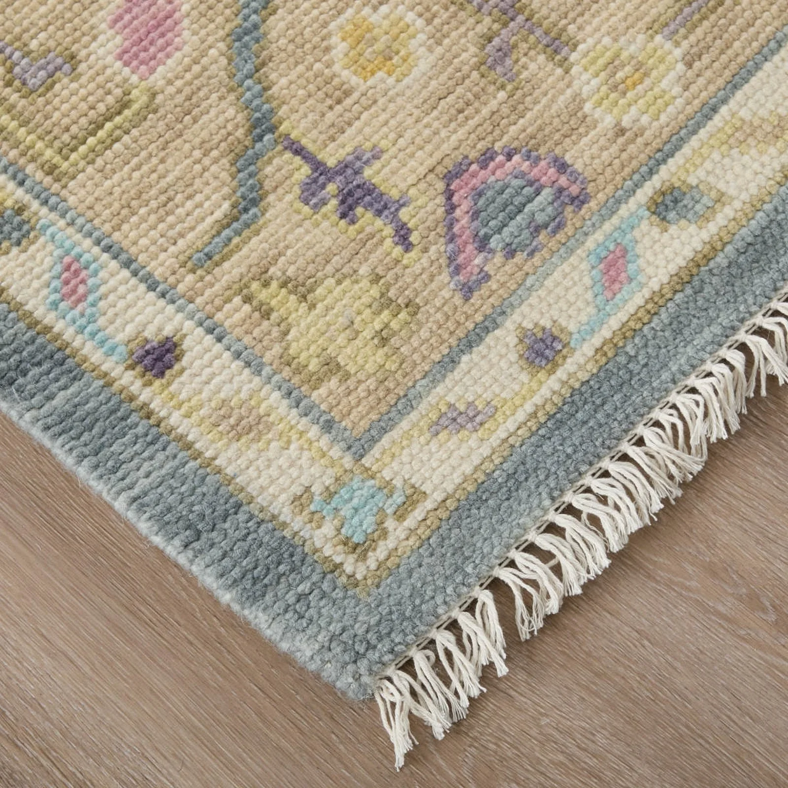 Feizy Karina 6791F Traditional Persian in Gold/Blue/Purple - Image 5